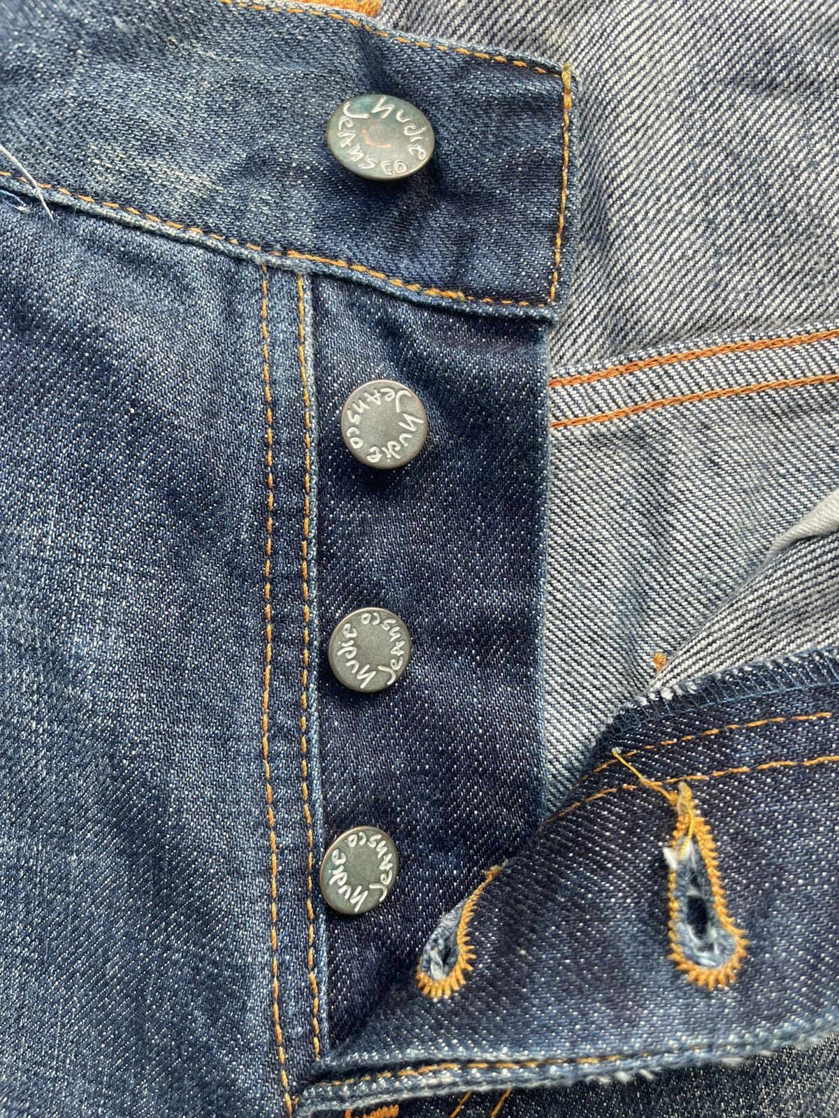 Nudie Jeans Vintage Nudie Even Steven Denim Size US 35 - 21 Thumbnail