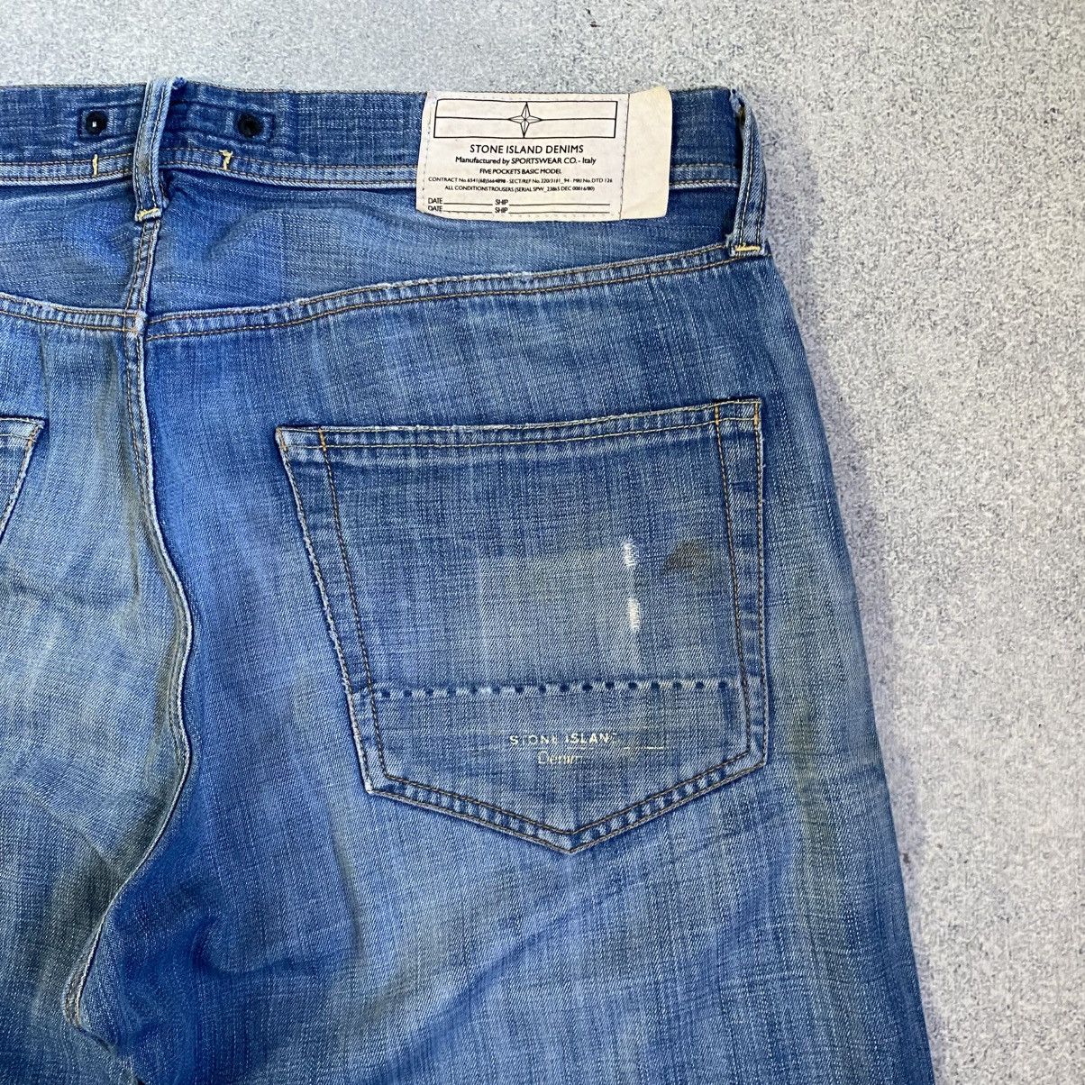 Stone Island Vintage Stone Island Jeans Size US 34 / EU 50 - 4 Thumbnail