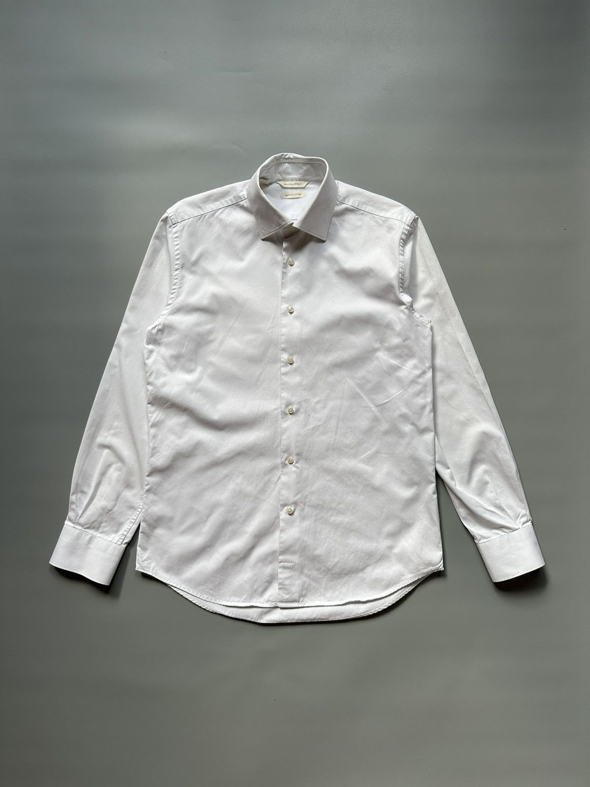 Suitsupply Suitsupply Shirt Egyptian Formal Slim Fit Size 40 15 3/4 Size US M / EU 48-50 / 2 - 1 Thumbnail