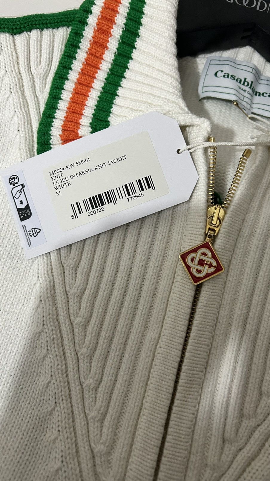 Casablanca Casablanca KNIT LE JEU INTARSIA KNIT JACKET Medium Size US M / EU 48-50 / 2 - 14 Thumbnail