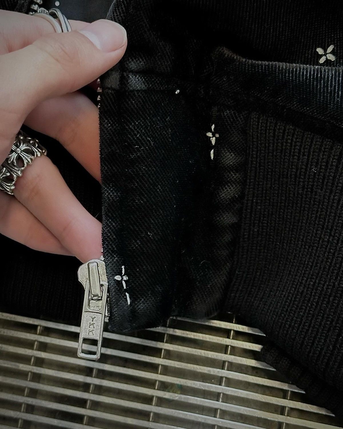 Undercover UNDERCOVER AW02 "WITCHES CELL DIVISION" EMBROIDERED BOMBER Size US M / EU 48-50 / 2 - 4 Thumbnail