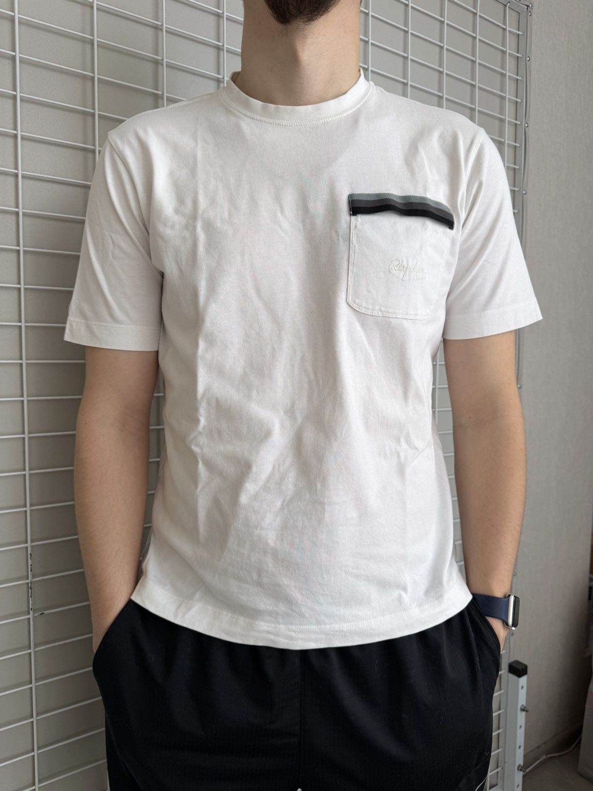 Rapha Rapha Logo Pocket T-Shirt Mens Size M Cotton Short Sleeve Size US M / EU 48-50 / 2 - 15 Thumbnail