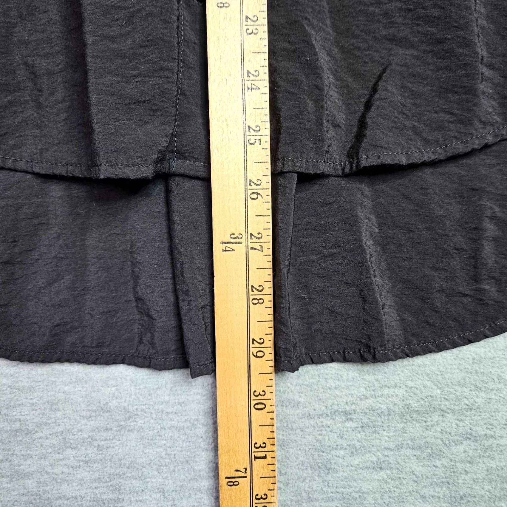 Vintage Cupcakes and Cashmere Blouse Shirt Women's Button Up Long Sleeve Size L Black Cotton Blend Regular- fit Casual 2XL? Size XXL / US 16-18 / IT 52-54 - 3 Thumbnail