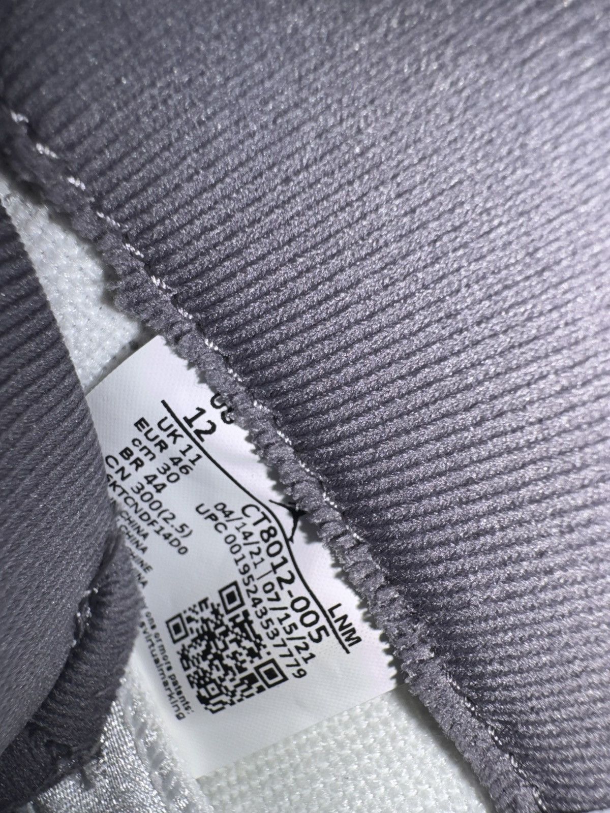 Jordan Brand Jordan 11 “Cool Grey” (2021) Size US 12 / EU 45 - 8 Thumbnail