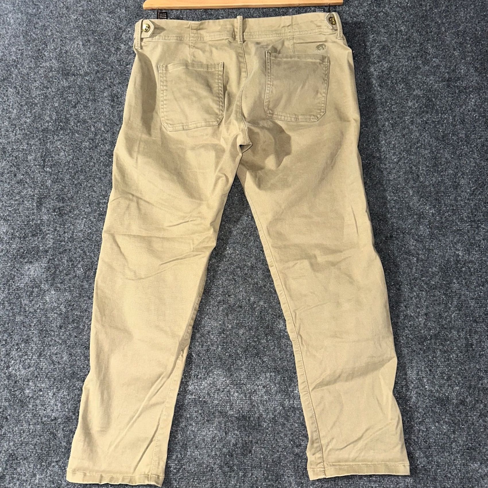 Banana Republic Banana Republic Pants Womens 28 Short Cotton Stretch Twill Patch Pockets Brown Size 28" / US 6 / IT 42 - 7 Thumbnail