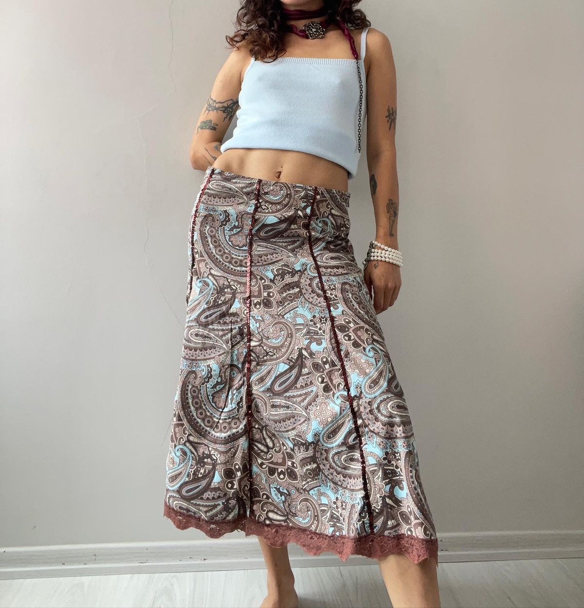 Vintage 2000’s skirt Size 28" / US 6 / IT 42 - 3 Thumbnail