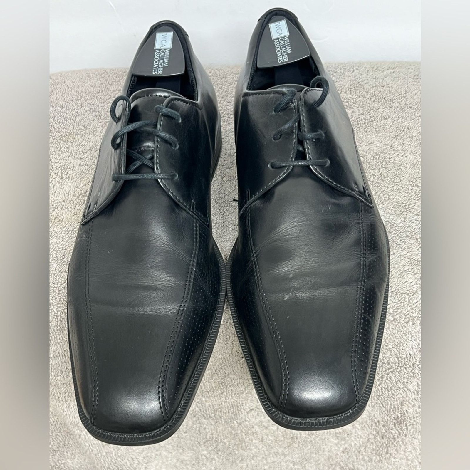 Ecco Ecco Edinburgh Bike Toe Oxford Dress Shoe Men 9/9.5 US EU 43 Size US 9 / EU 42 - 4 Thumbnail