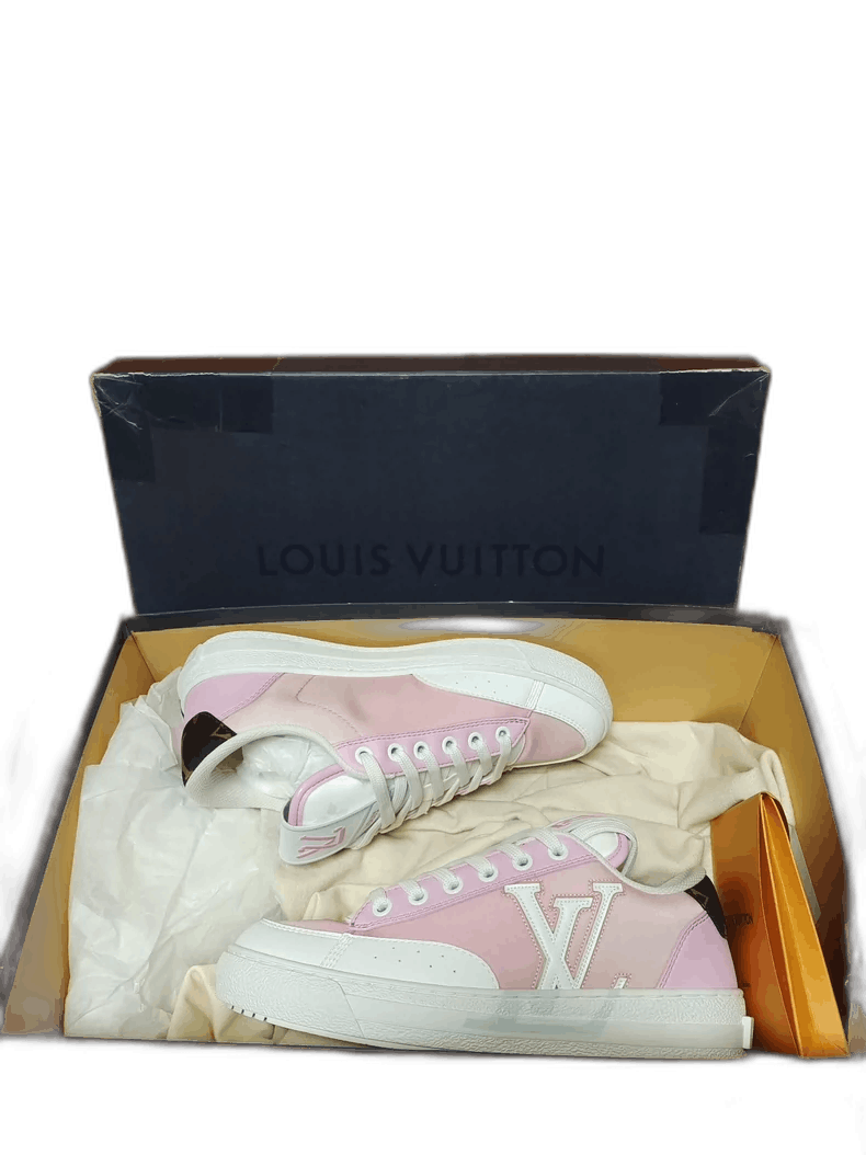 Louis Vuitton Louis Vuitton Louis Vuitton Low Top LaceUp Women's Shoes-2 Size US 5 / IT 35 - 1 Thumbnail
