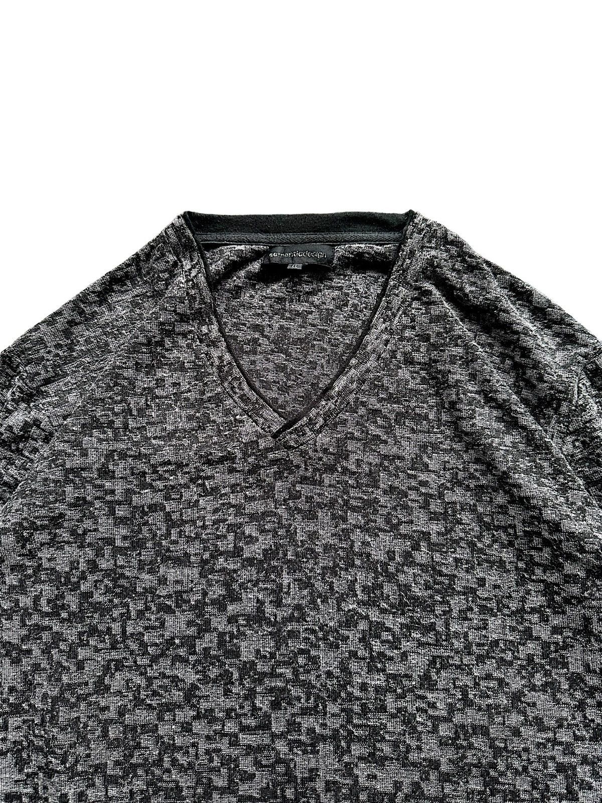 semanticdesign 2000s Semantic Design jacquard long sleeve Size US L / EU 52-54 / 3 - 4 Thumbnail