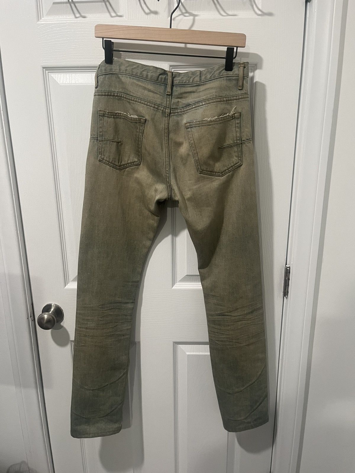 Dior Dior Homme SS04 Bleu Claire Denim SOLD Size US 28 / EU 44 - 2 Thumbnail