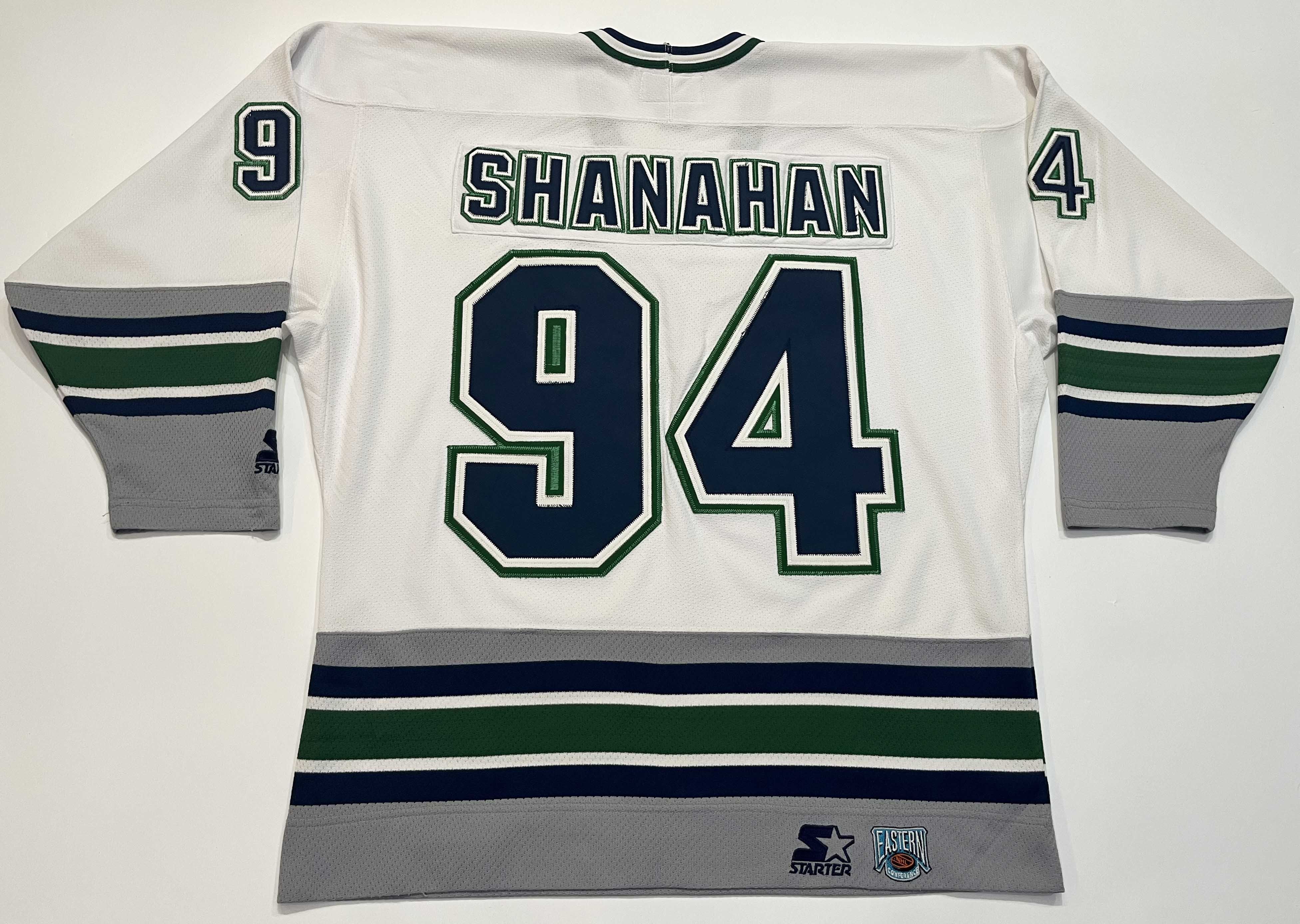 Starter Vtg Starter Hartford Whalers SHANAHAN #94 NHL Hockey Jersey Size US M / EU 48-50 / 2 - 4 Thumbnail