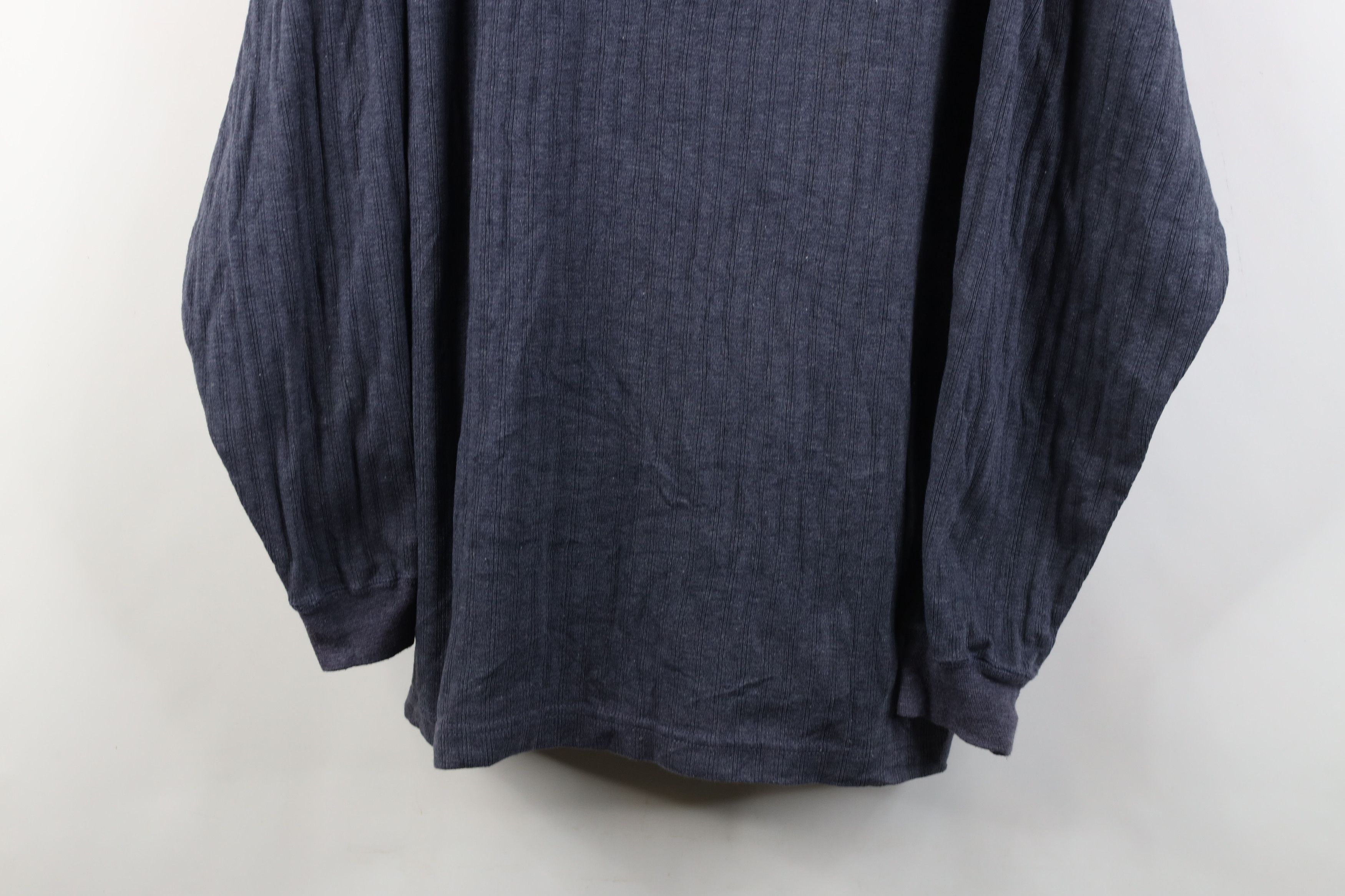 Vintage Vintage 90s Streetwear Knit Long Sleeve Henley T-Shirt Size US XL / EU 56 / 4 - 3 Thumbnail