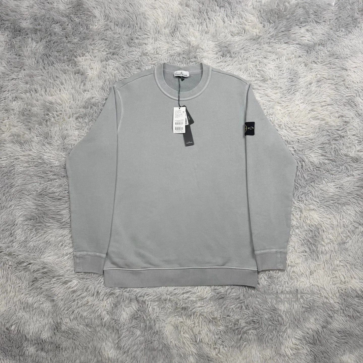 Stone Island gray stone island sweatshirt with tags. Size US XL / EU 56 / 4 - 1 Thumbnail