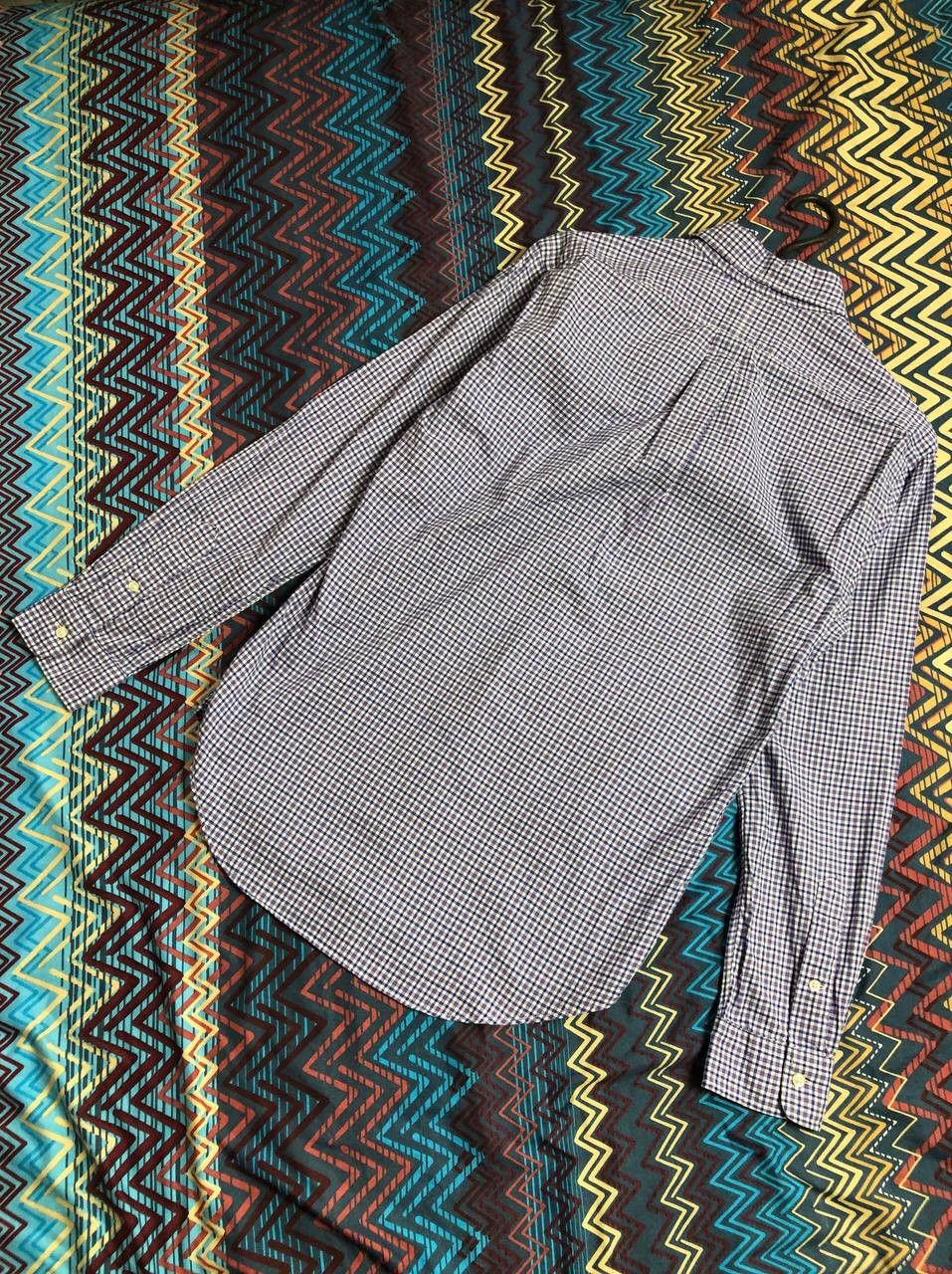 Polo Ralph Lauren × Vintage Vintage 1990s Polo Ralph Lauren Plaid Cotton Button Up Shirt Size US M / EU 48-50 / 2 - 9 Thumbnail