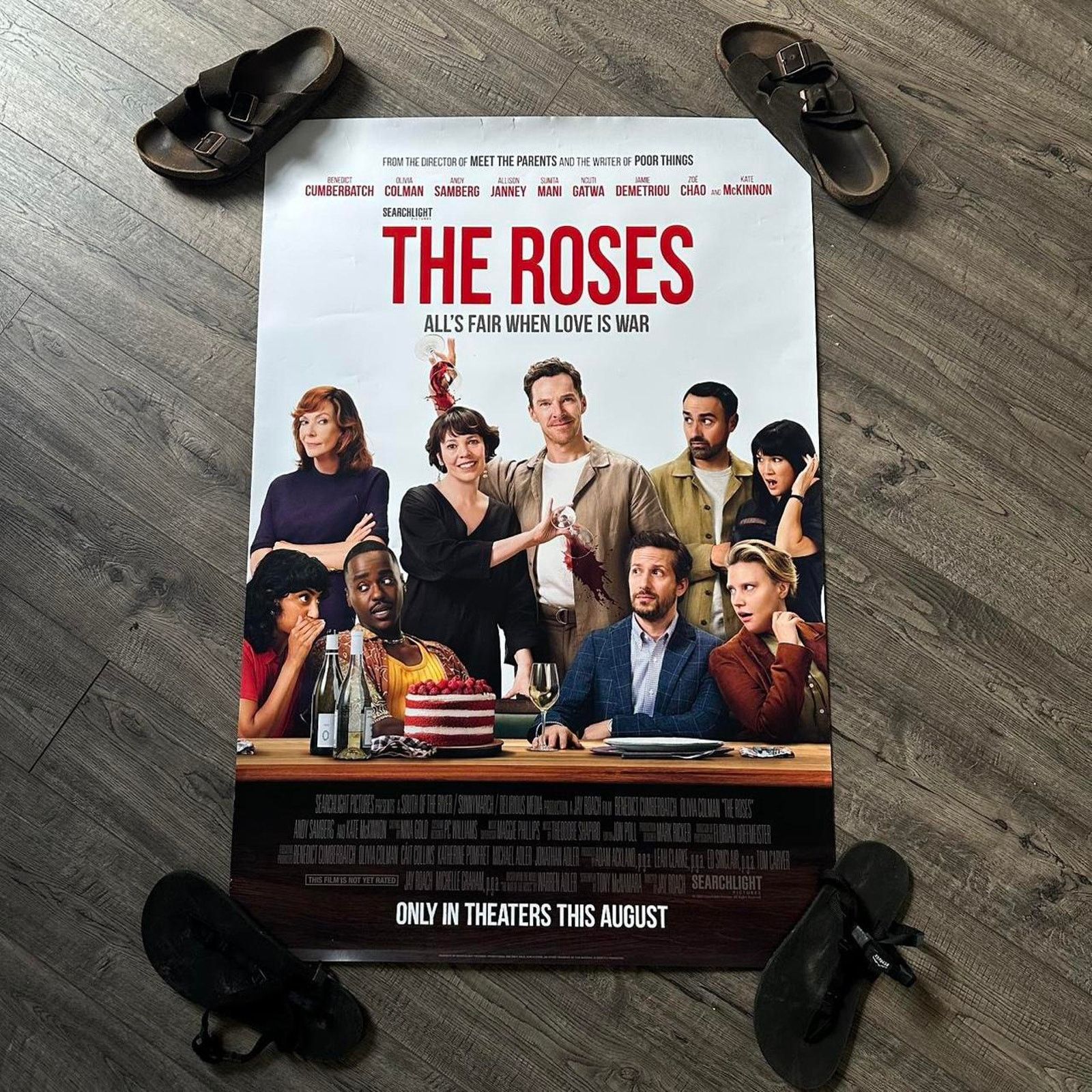 Other 2025 The Roses Comedy Double Sided AMC Movie Poster Print Size ONE SIZE - 1 Thumbnail