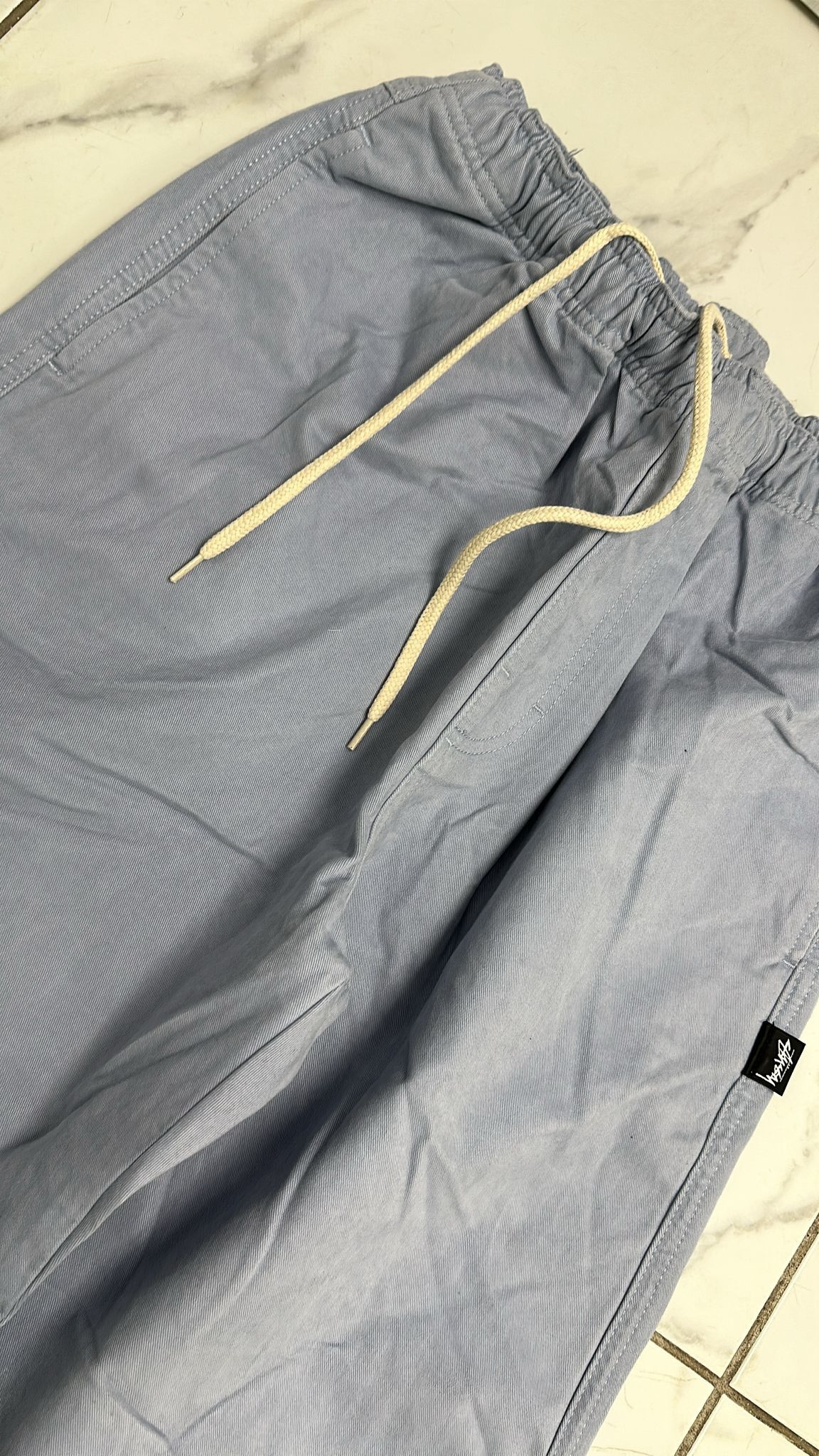Stussy Stussy Brushed Beach Pant Blue Size Small Size US 30 / EU 46 - 2 Thumbnail