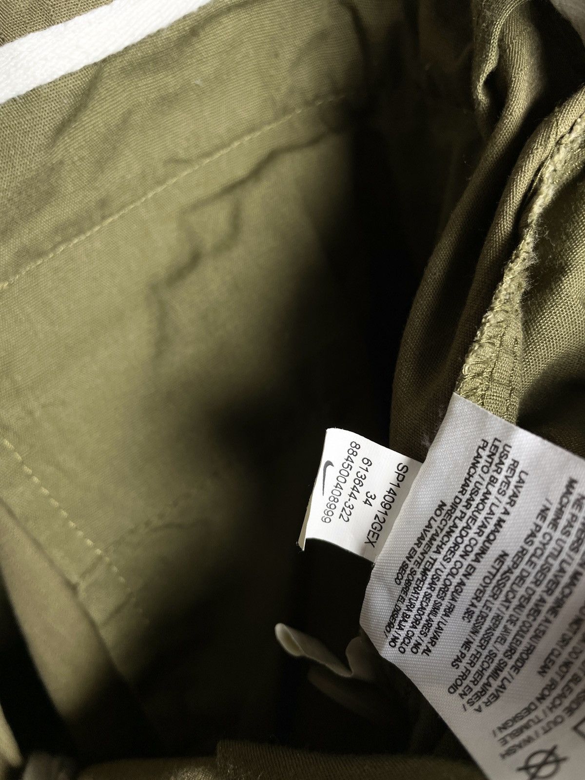 Nike VINTAGE 🐸 Nike tracking cargo military acg Shorts Size US 34 / EU 50 - 10 Thumbnail