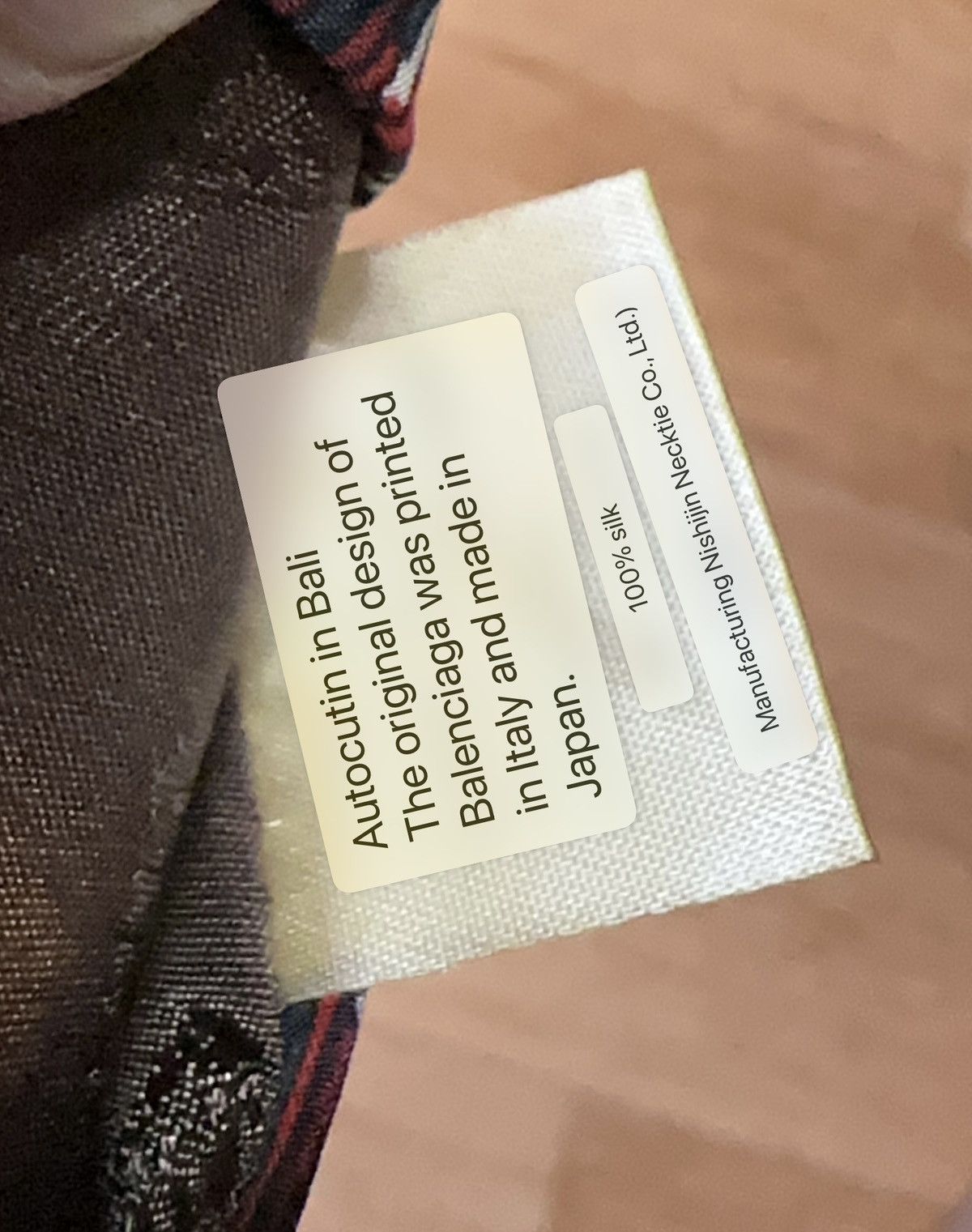 Balenciaga Balenciaga Necktie Size ONE SIZE - 6 Thumbnail