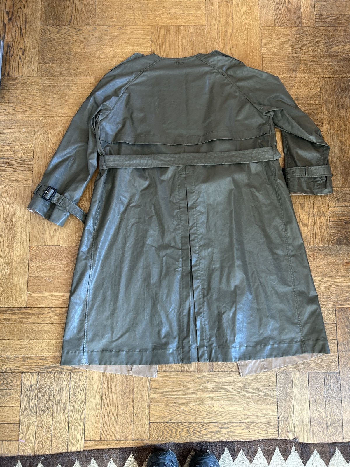 Calvin Klein 205W39NYC × Raf Simons Canceled AW19 Production Sample Military Trench Coat Size US M / EU 48-50 / 2 - 3 Thumbnail