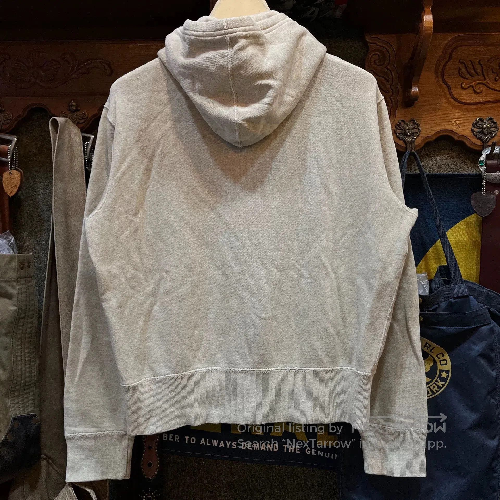 RRL Ralph Lauren rrl vintage-style zip-up hoodie. Size US M / EU 48-50 / 2 - 2 Thumbnail