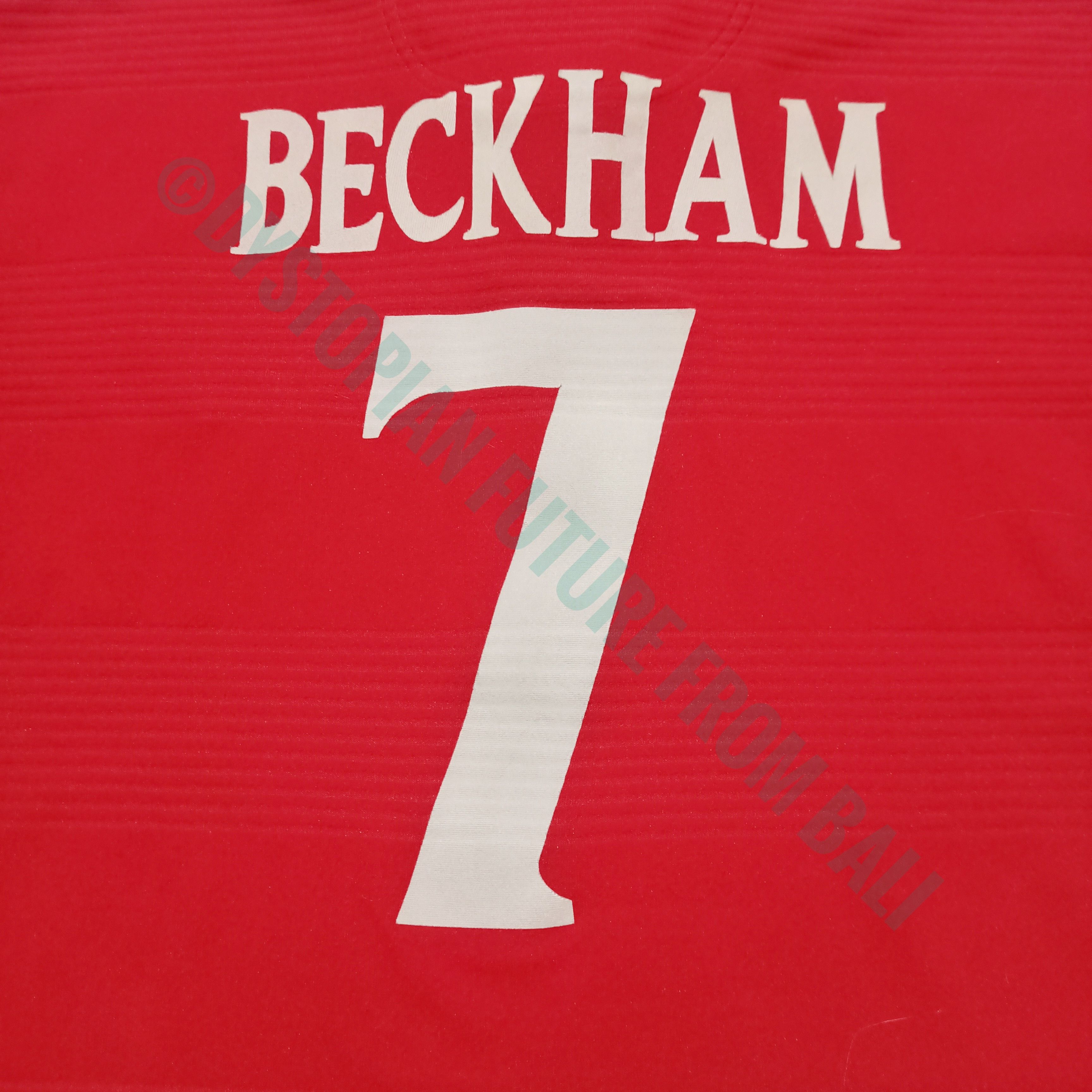 David Beckham Vintage 1999-2001 David Beckham England Football Away Jersey Size US XL / EU 56 / 4 - 10 Thumbnail