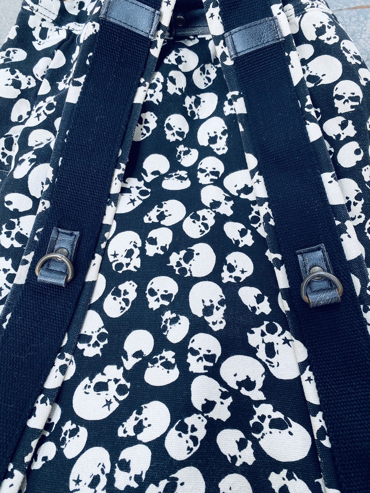 Vintage Vintage Fabric Connection Skull FullPrint Backpack Size ONE SIZE - 15 Thumbnail