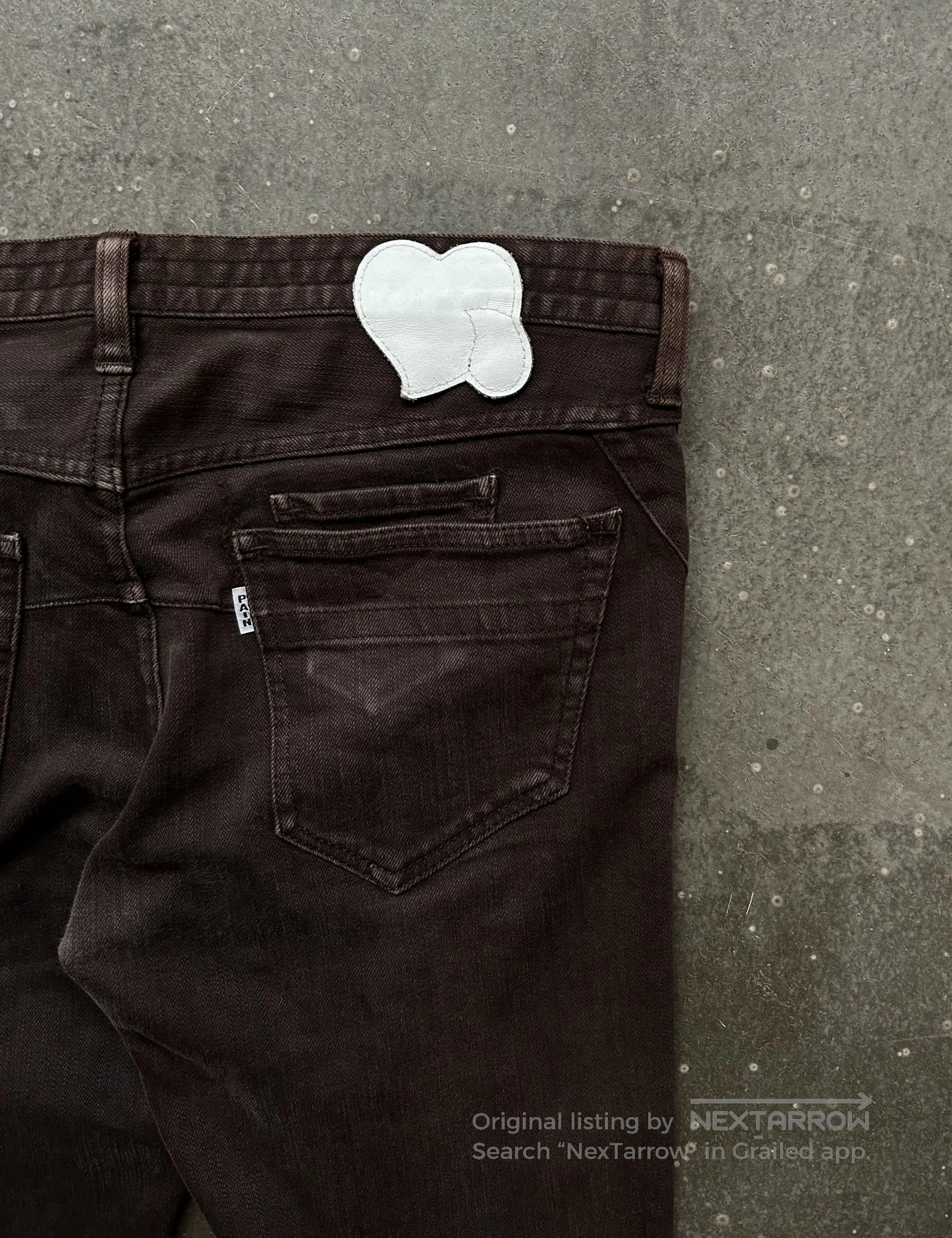 Number (N)ine number nine washed brown jeans. Size US 34 / EU 50 - 7 Thumbnail