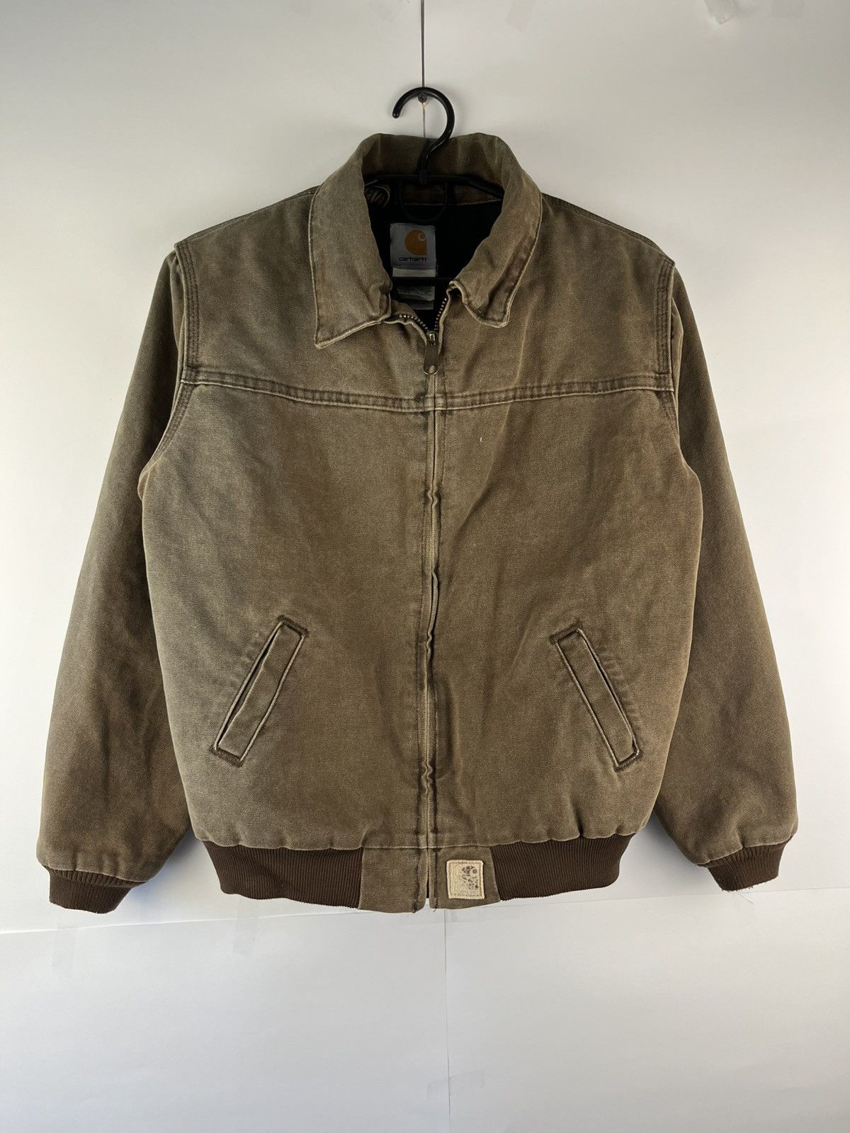 Carhartt Carhartt Vintage Y2K Rare Full Zip Santa Fe Bomber Jacket Size XS / US 0-2 / IT 36-38 - 1 Thumbnail