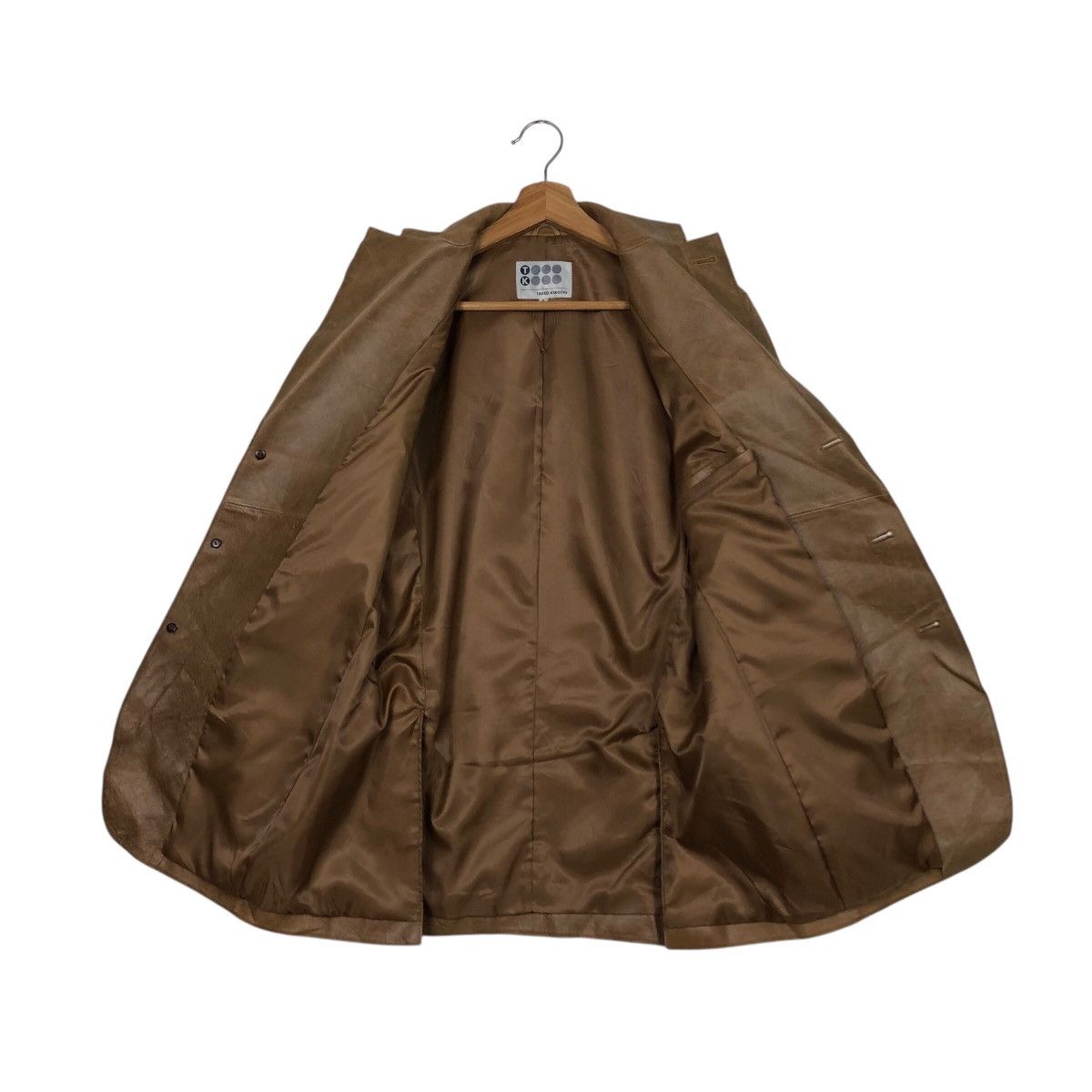 Japanese Brand 📌Vintage Chore Worker Leather Jacket Takeo Kikuchi Size US M / EU 48-50 / 2 - 14 Thumbnail