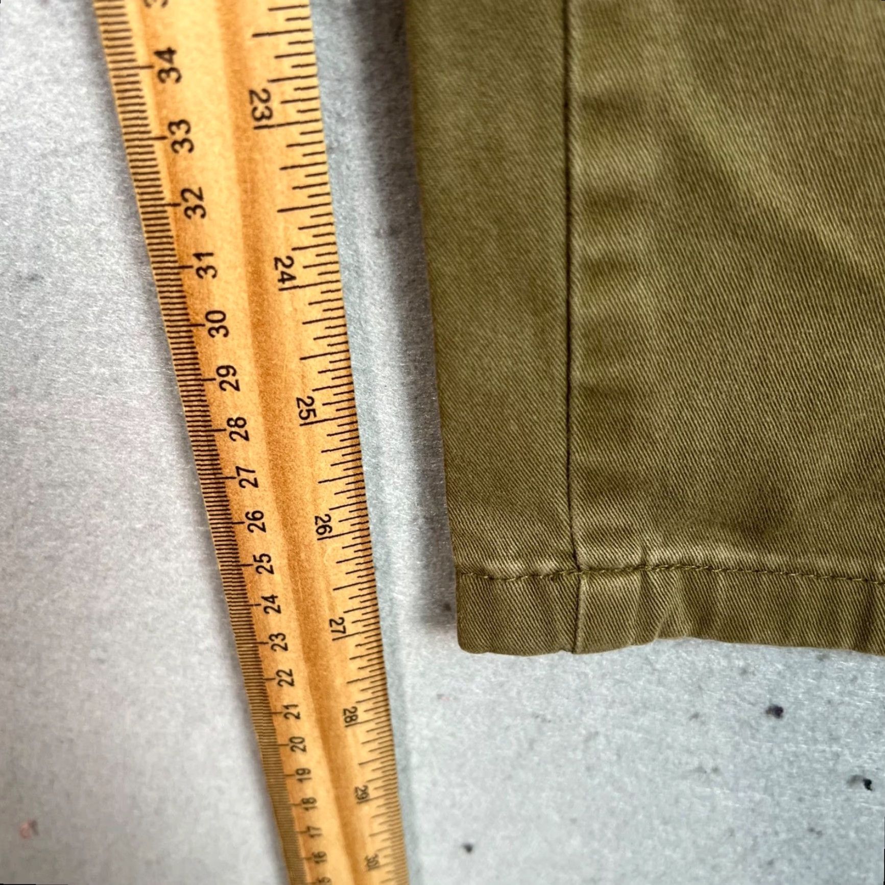 Everlane VINTAGE Everlane Slim Fit Khaki Pants Mens 31 Regular Brown Cotton Blend Slim Front 28in Inseam Preppy Mens Size US 31 - 7 Thumbnail