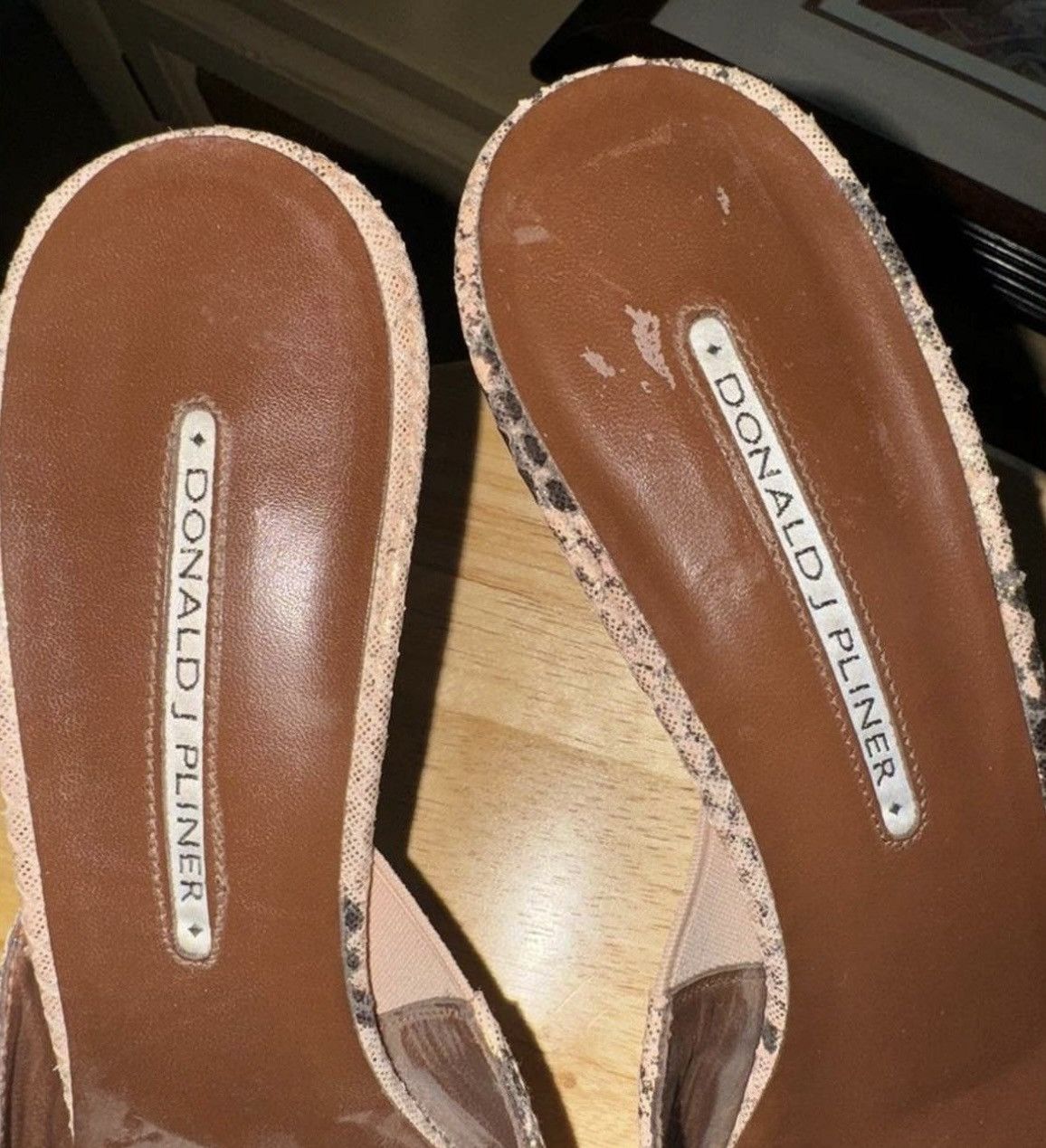 Donald Pliner Donald Pliner Snakeskin Heels Size US 9.5 / IT 39.5 - 5 Thumbnail