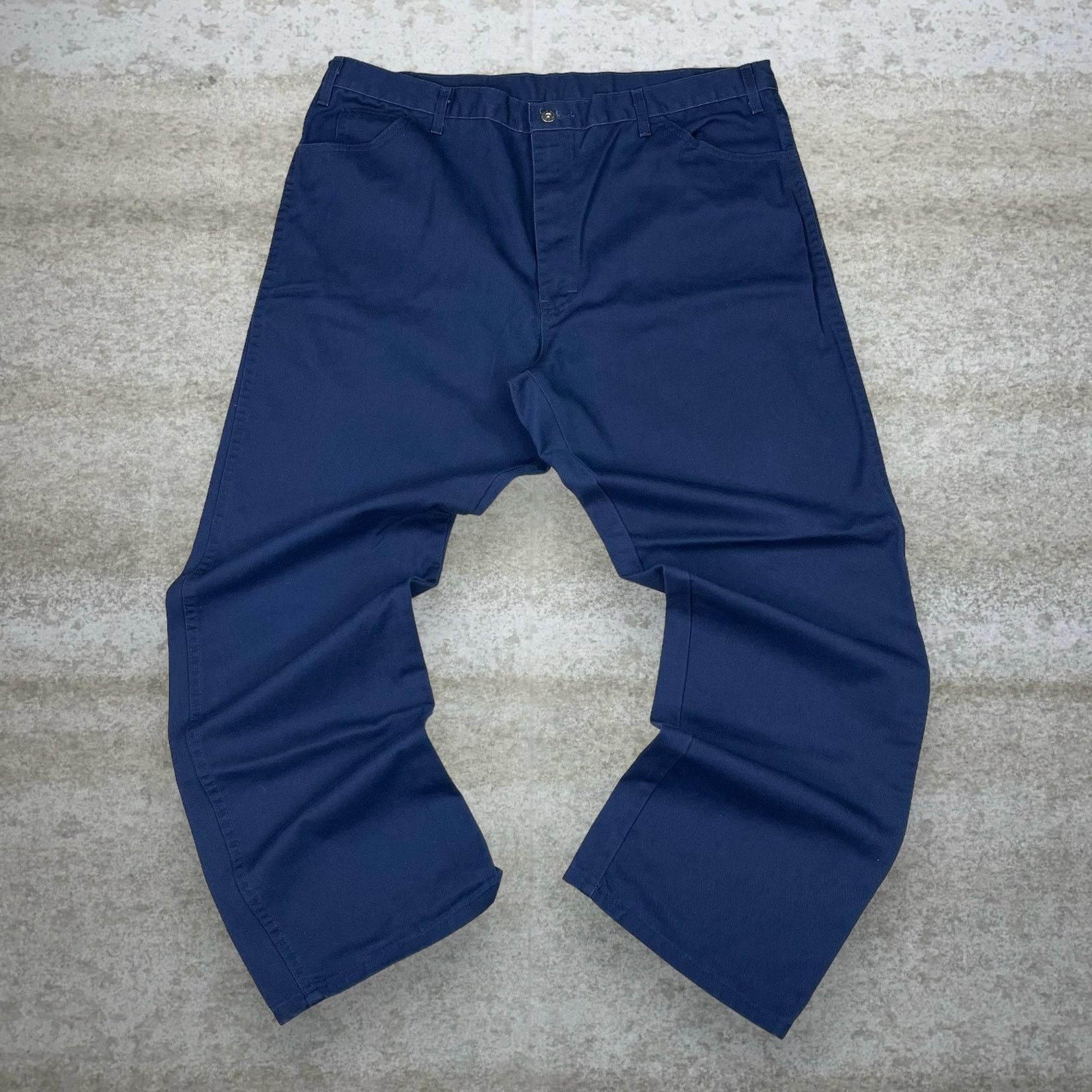 Dickies Vintage Y2K Dickies Khakis Pants 42x32 Relaxed Navy Blue Size US 42 / EU 58 - 2 Thumbnail