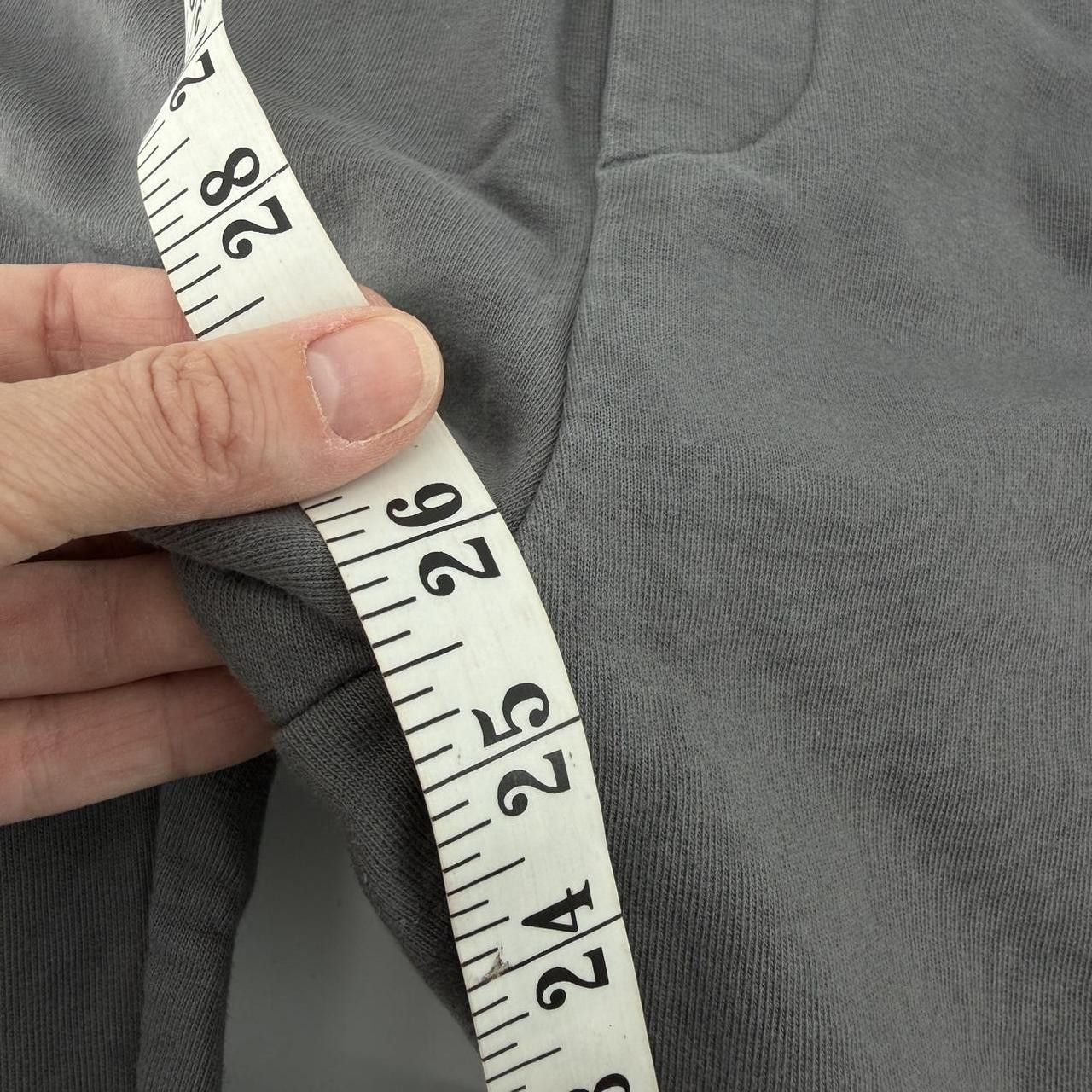 Prada Prada Charcoal Grey Cotton Sweatpants Nylon Back Joggers Size US 30 / EU 46 - 8 Thumbnail