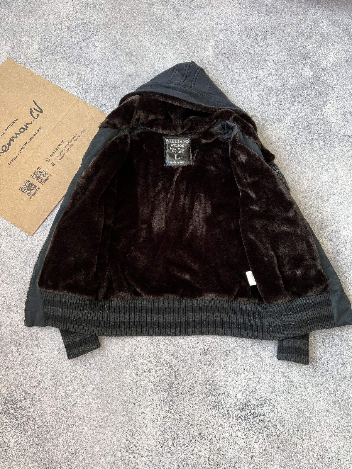 Designer × Vintage Vintage William Wilson Navy Jacket Size US L / EU 52-54 / 3 - 6 Thumbnail