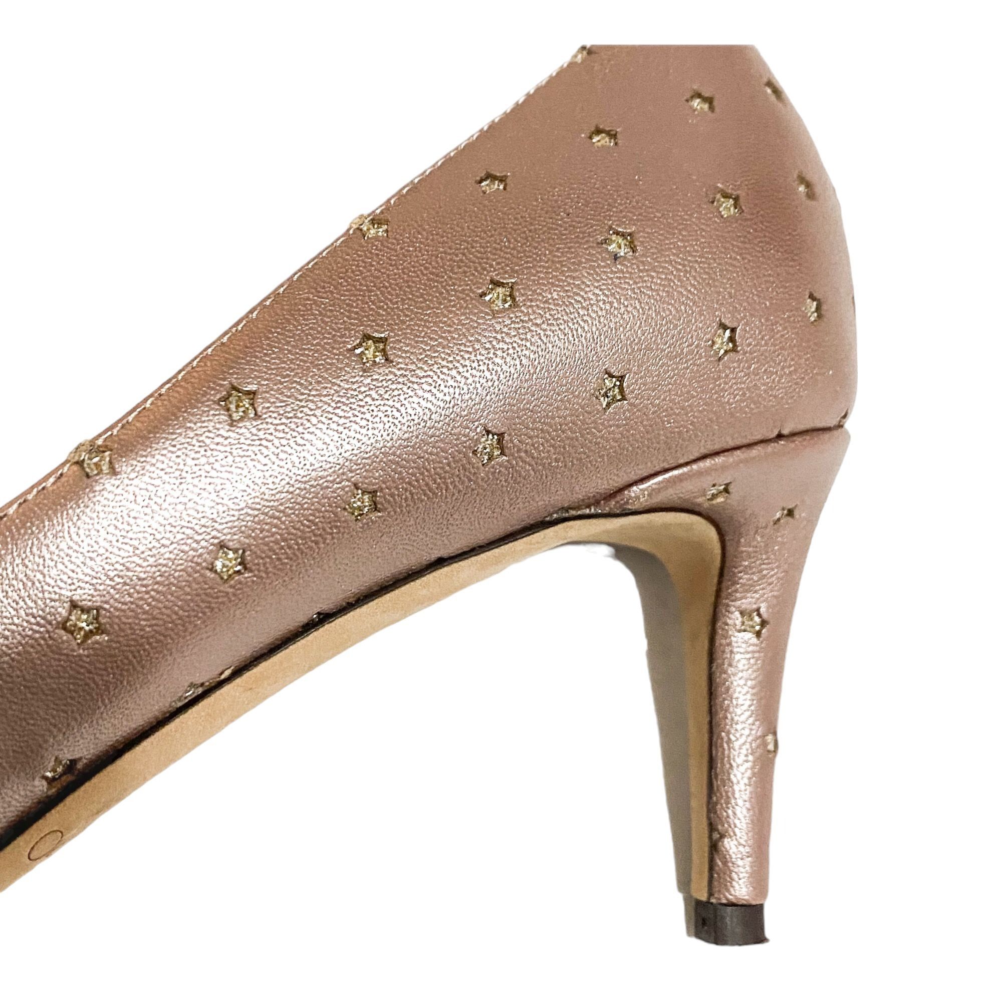 Jimmy Choo Jimmy Choo Bridget 65 Round Toe Pearlized Pump, Star crystal Size US 7 / IT 37 - 14 Thumbnail