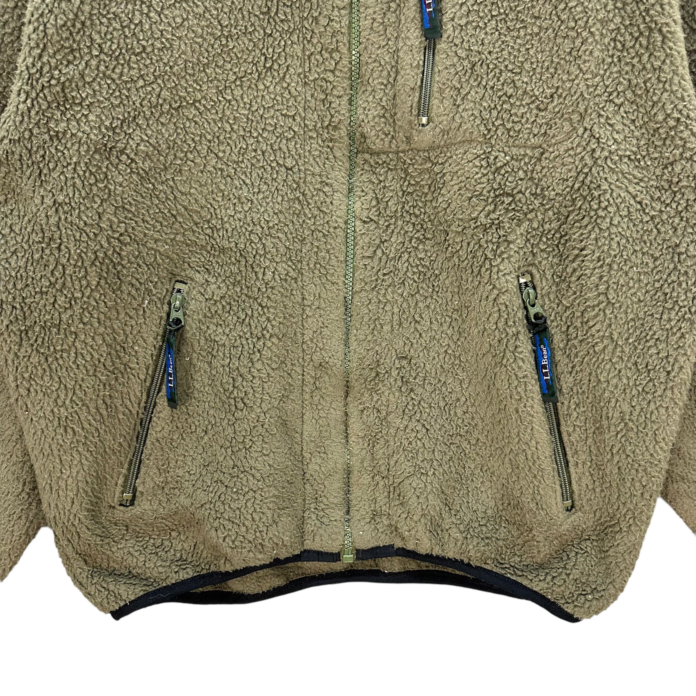 L.L. Bean LL BEAN DEEP PILE FLEECE JACKET #8271-220 Size US M / EU 48-50 / 2 - 3 Thumbnail