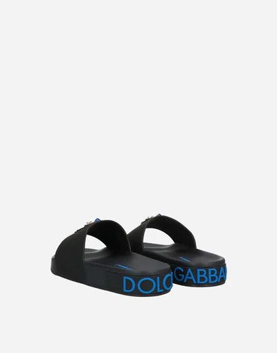 Dolce & Gabbana o1y0925 Slippers in Black Size US 4 / IT 34 - 3 Thumbnail