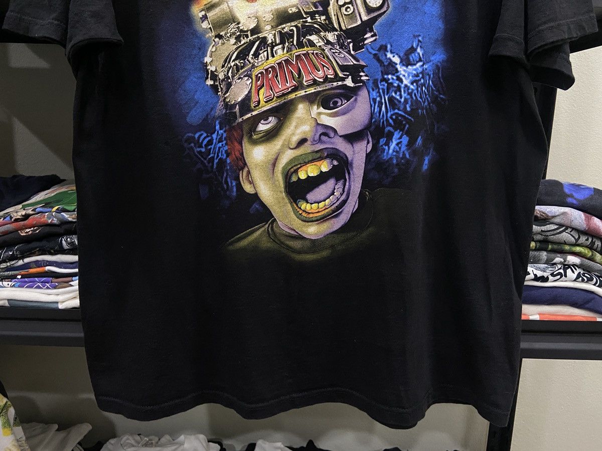 Band Tees × Vintage Vintage 1999s PRIMUS Alternative Rock Tour Band TShirt Size US XL / EU 56 / 4 - 3 Thumbnail