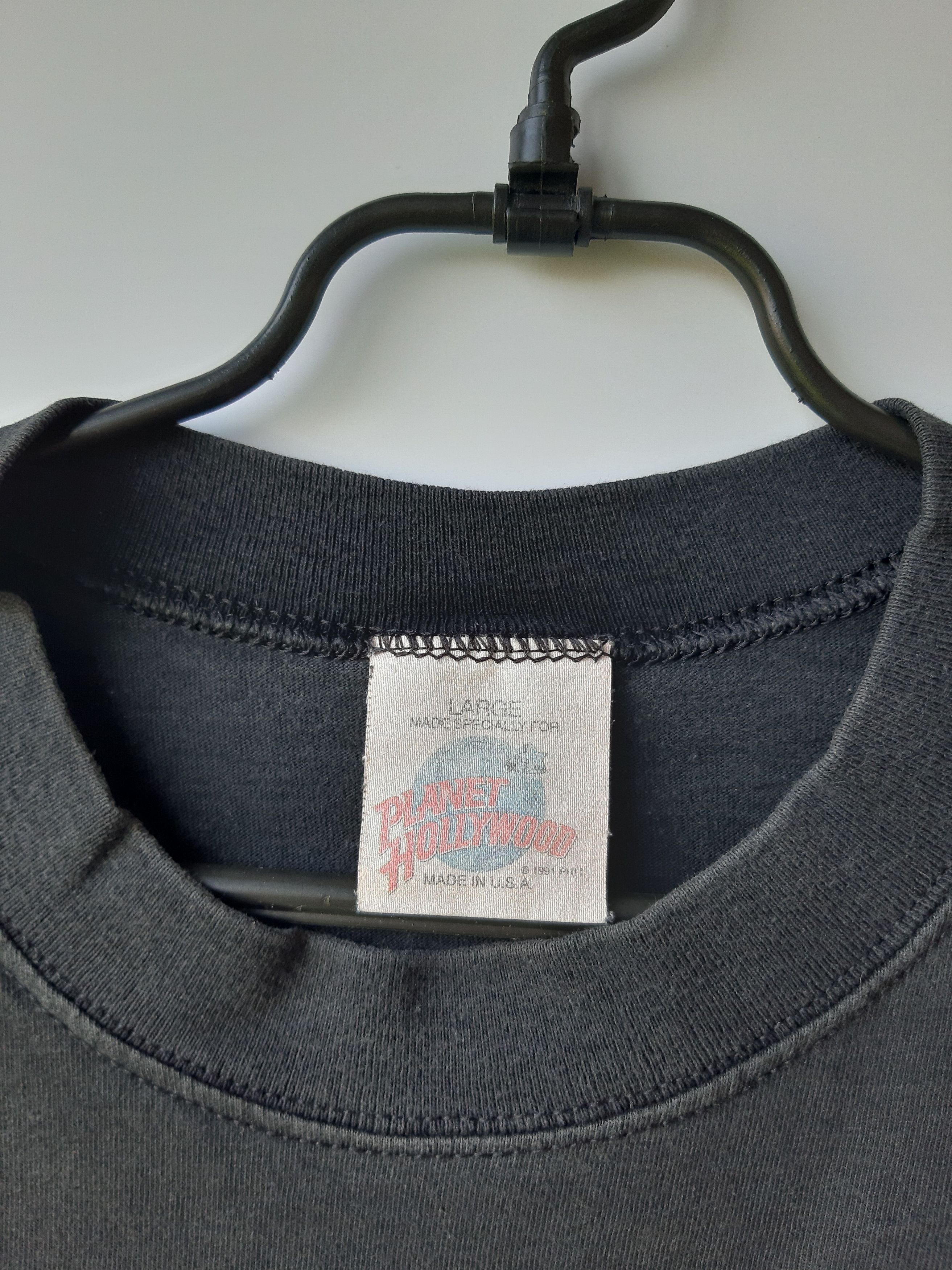 Planet Hollywood × Vintage Vintage 90s Planet Hollywood Las Vegas Streetwear Tee Y2K Size US L / EU 52-54 / 3 - 4 Thumbnail