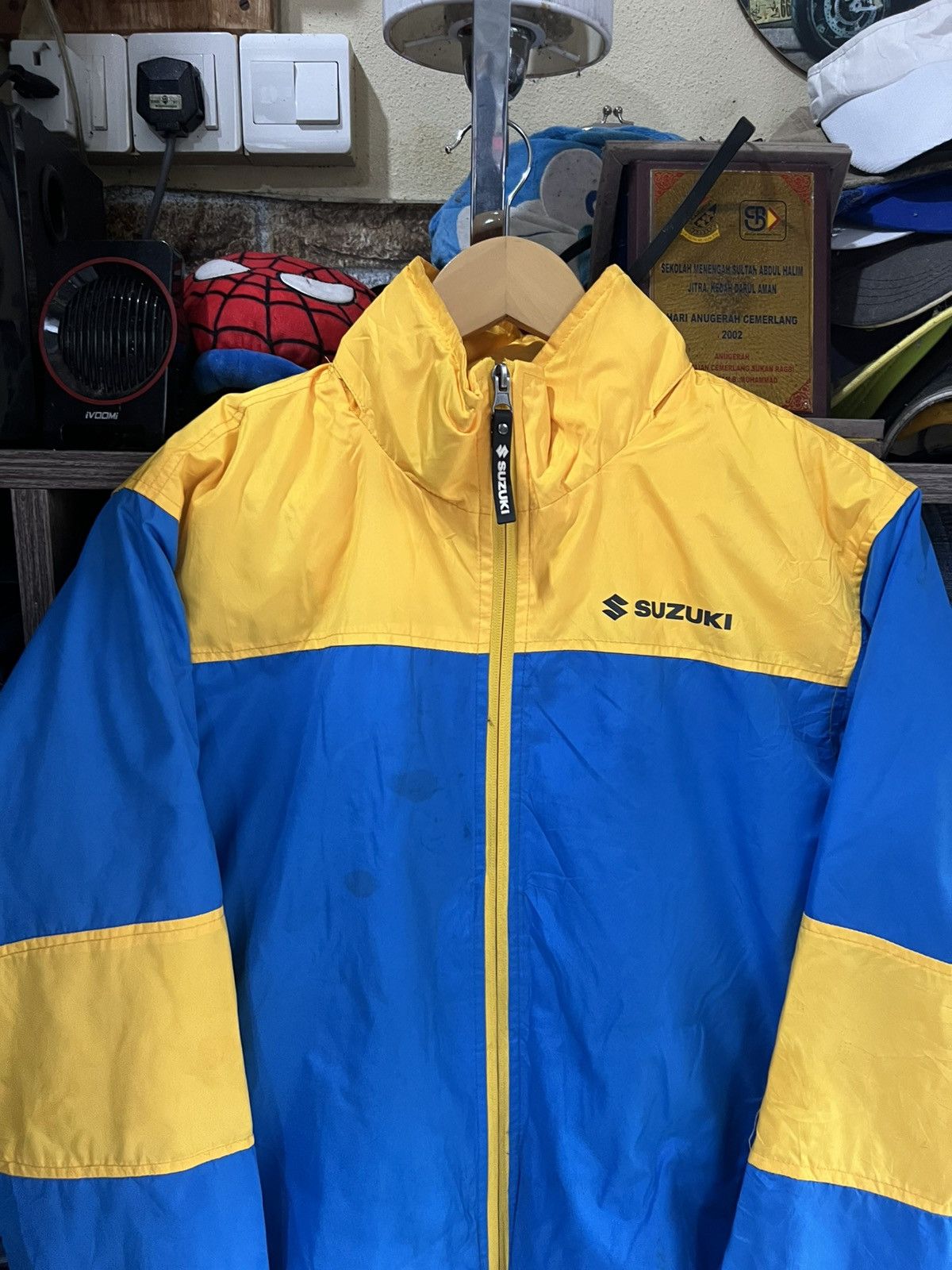 Other 🔥Rare Suzuki Base Spacia Zipper Jacket Size US M / EU 48-50 / 2 - 4 Thumbnail
