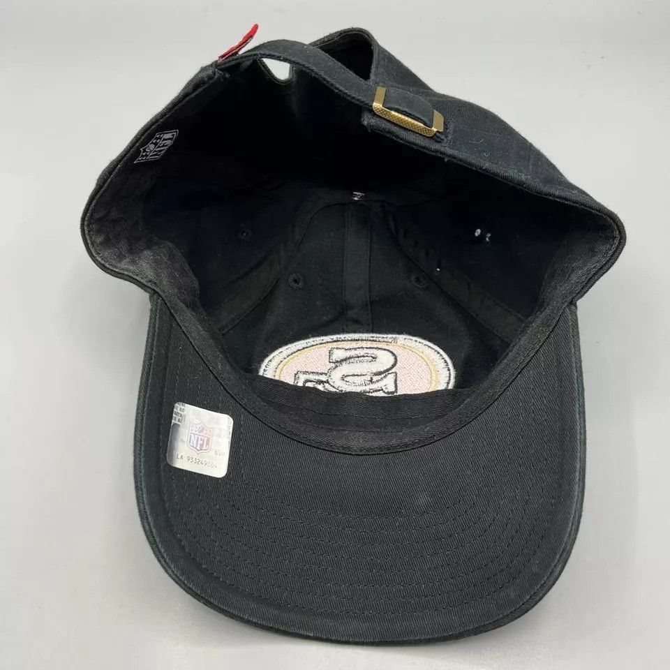 47 San Francisco 49ers Hat Men 47 Brand NFL Strap Back Cap Size ONE SIZE - 5 Thumbnail