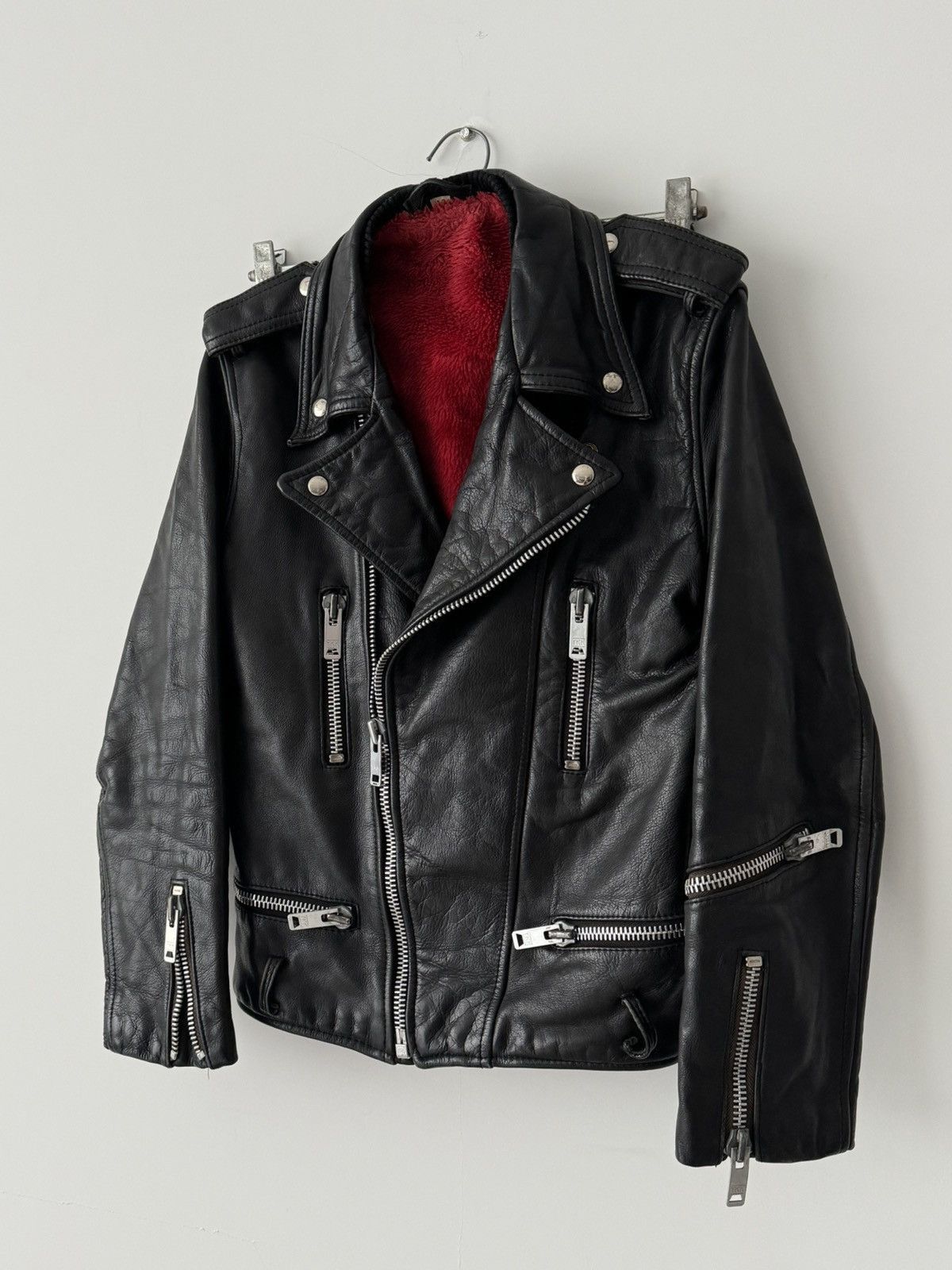 Leather × Vintage 1970s Vintage Texman Women’s Biker Punk Leather Lined Jacket Size S / US 4 / IT 40 - 2 Thumbnail