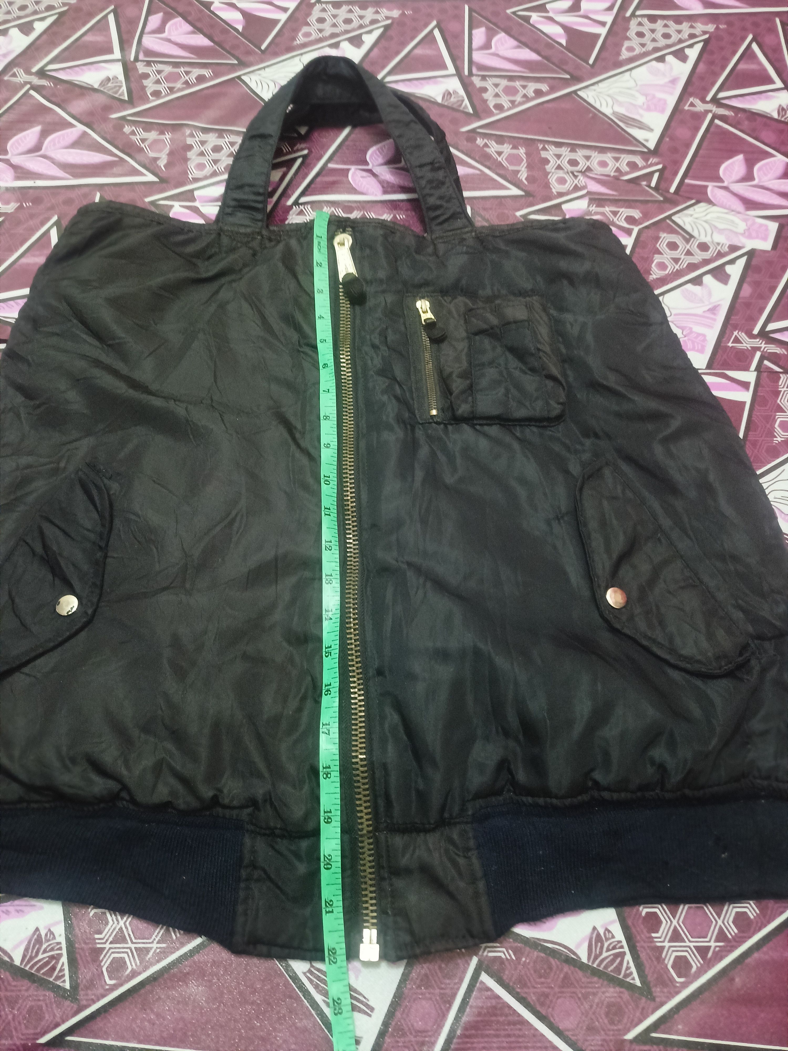 Vintage Rare!!! MA 1 tote bag custom modifications from jacket Size ONE SIZE - 17 Thumbnail