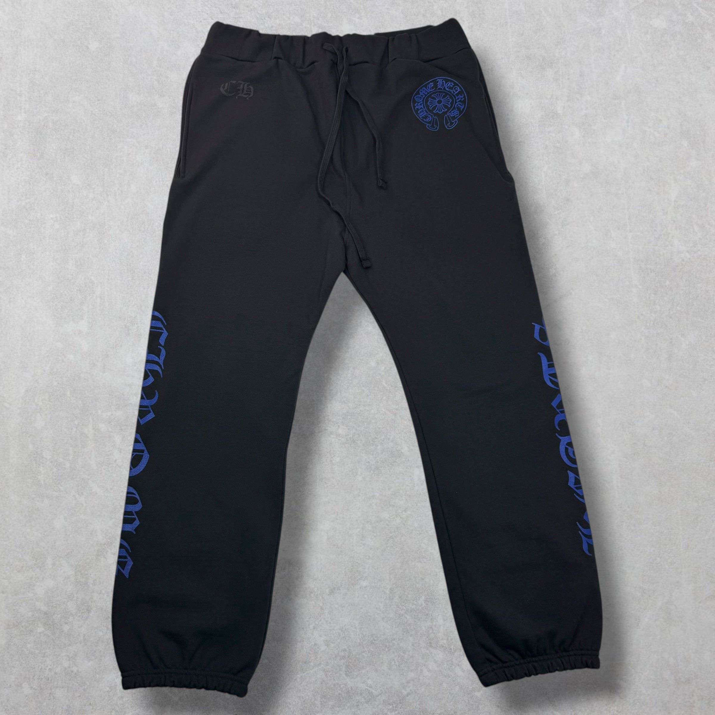 Chrome Hearts Chrome Hearts Blue Horseshoe Sweatpants XXL Size US 26 / EU 42 - 4 Thumbnail