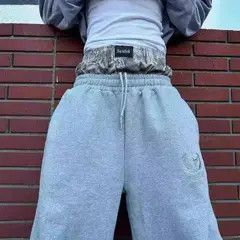 VIBE Double Waist Camouflage Boxer Baggy Sweatpants Size US 34 / EU 50 - 3 Thumbnail