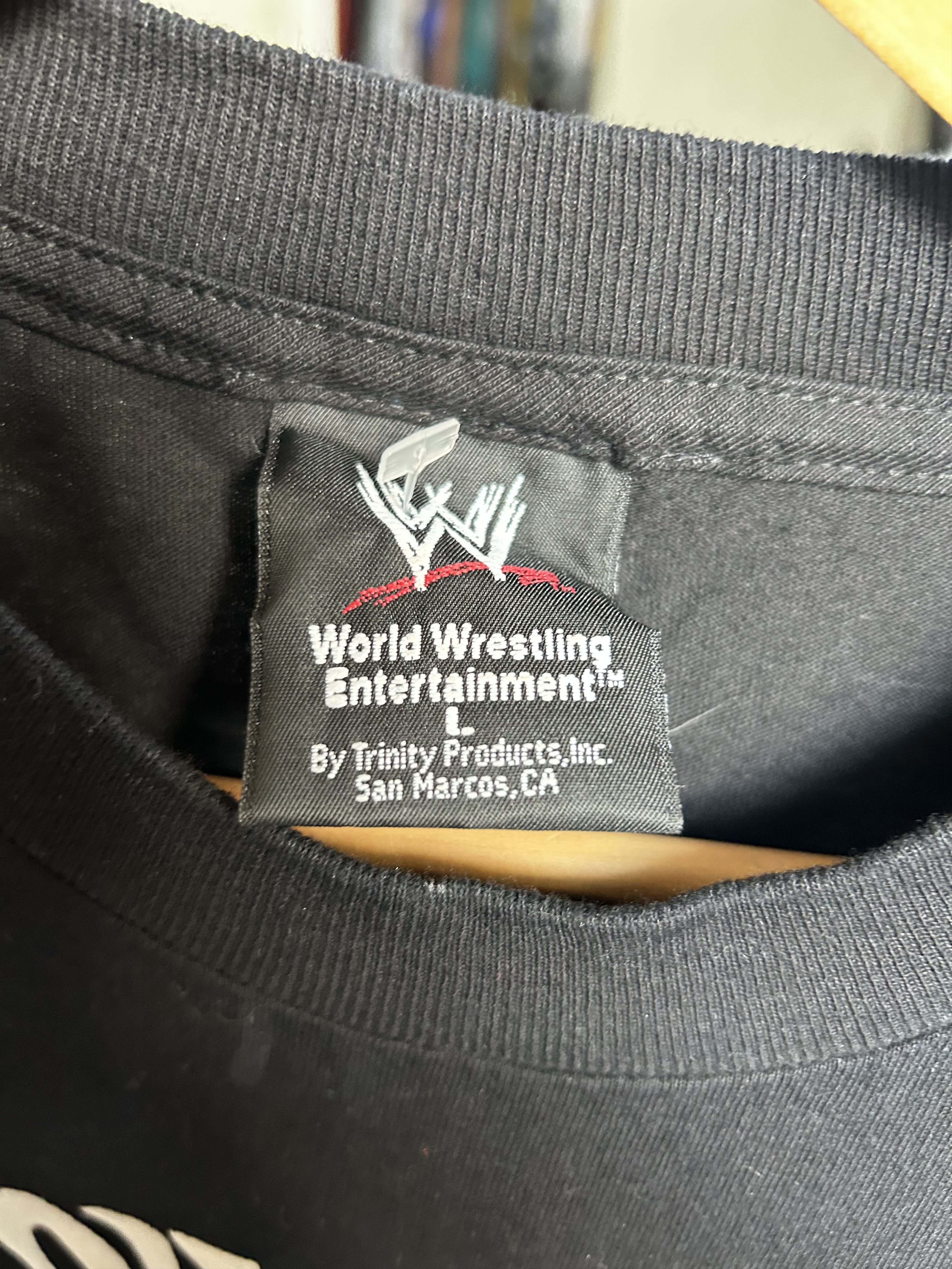 WWF Evolution WWE Randy Orton Vintage 2004 Wrestling Shirt L Size US L / EU 52-54 / 3 - 3 Thumbnail