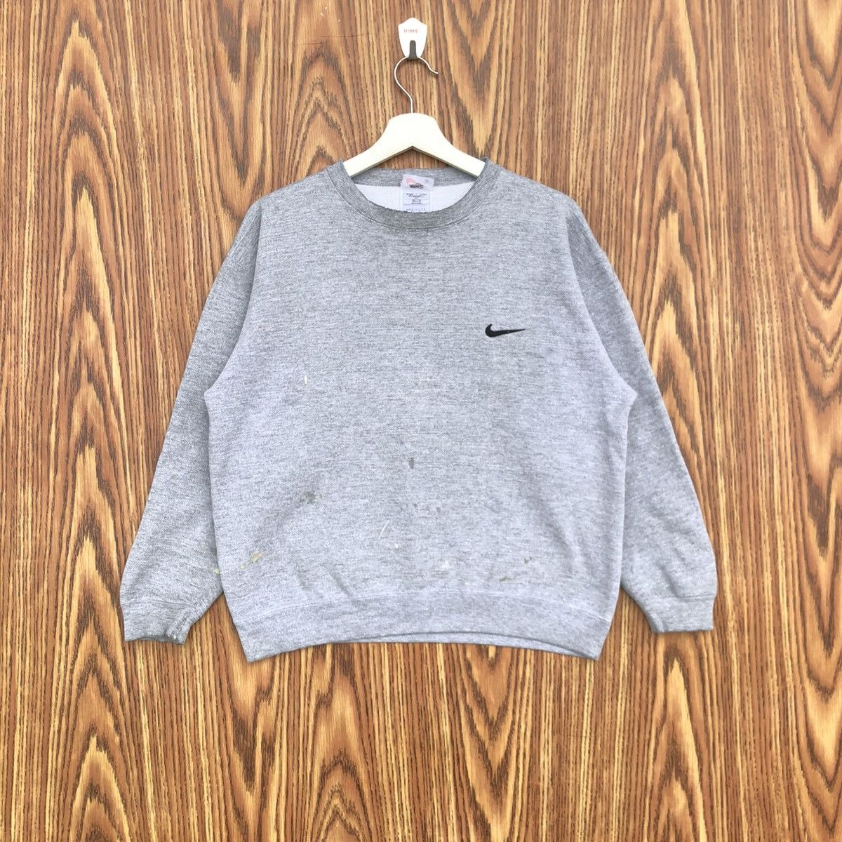 Nike Vintage Nike Crewneck Swoosh Sweatshirt Size US M / EU 48-50 / 2 - 1 Thumbnail