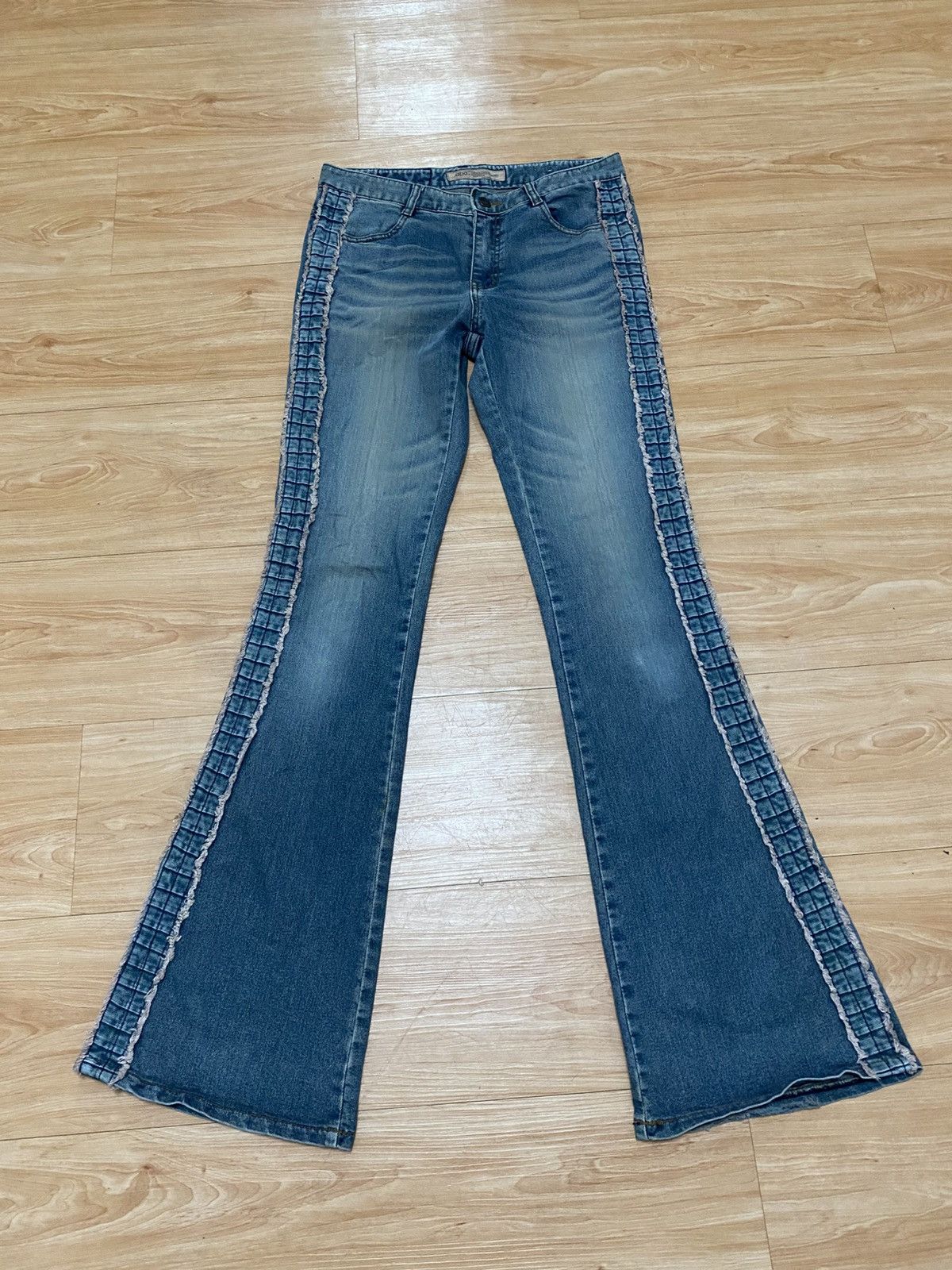Seditionaries Japanase brand jaba jean flared style very rare Size US 30 / EU 46 - 2 Thumbnail