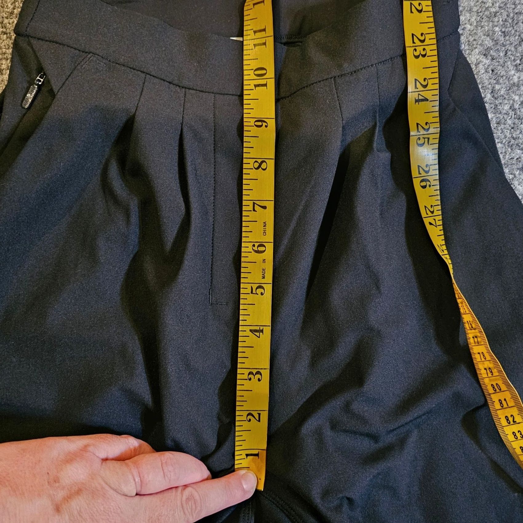 Lululemon Lululemon Pants Womens 2 Black Essential High Rise Trouser Stretch Pull On Taper Size 26" / US 2 / IT 38 - 6 Thumbnail