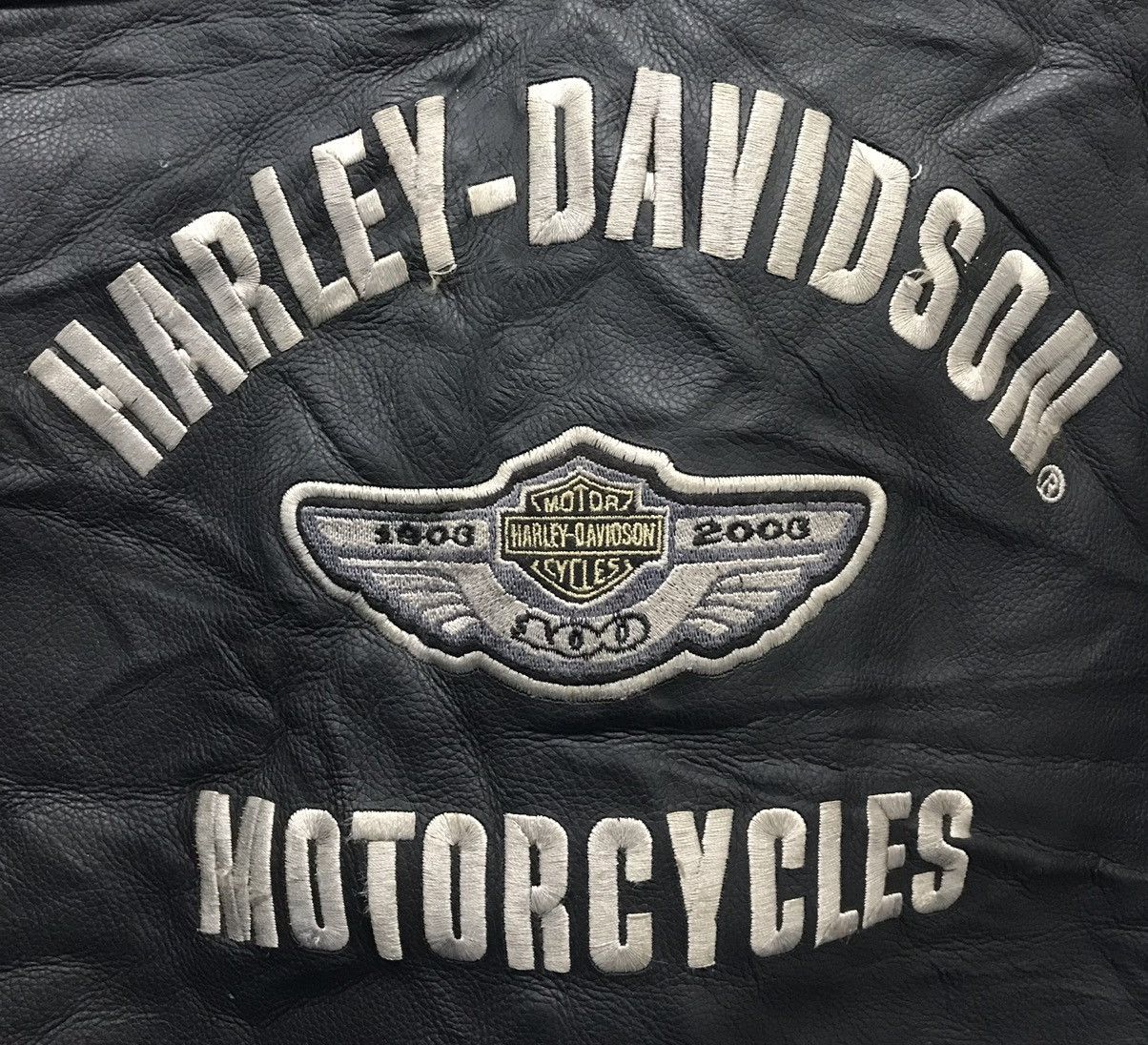 Harley Davidson × Vintage Vintage Harley Davidson Leather Jacket Size US L / EU 52-54 / 3 - 4 Thumbnail